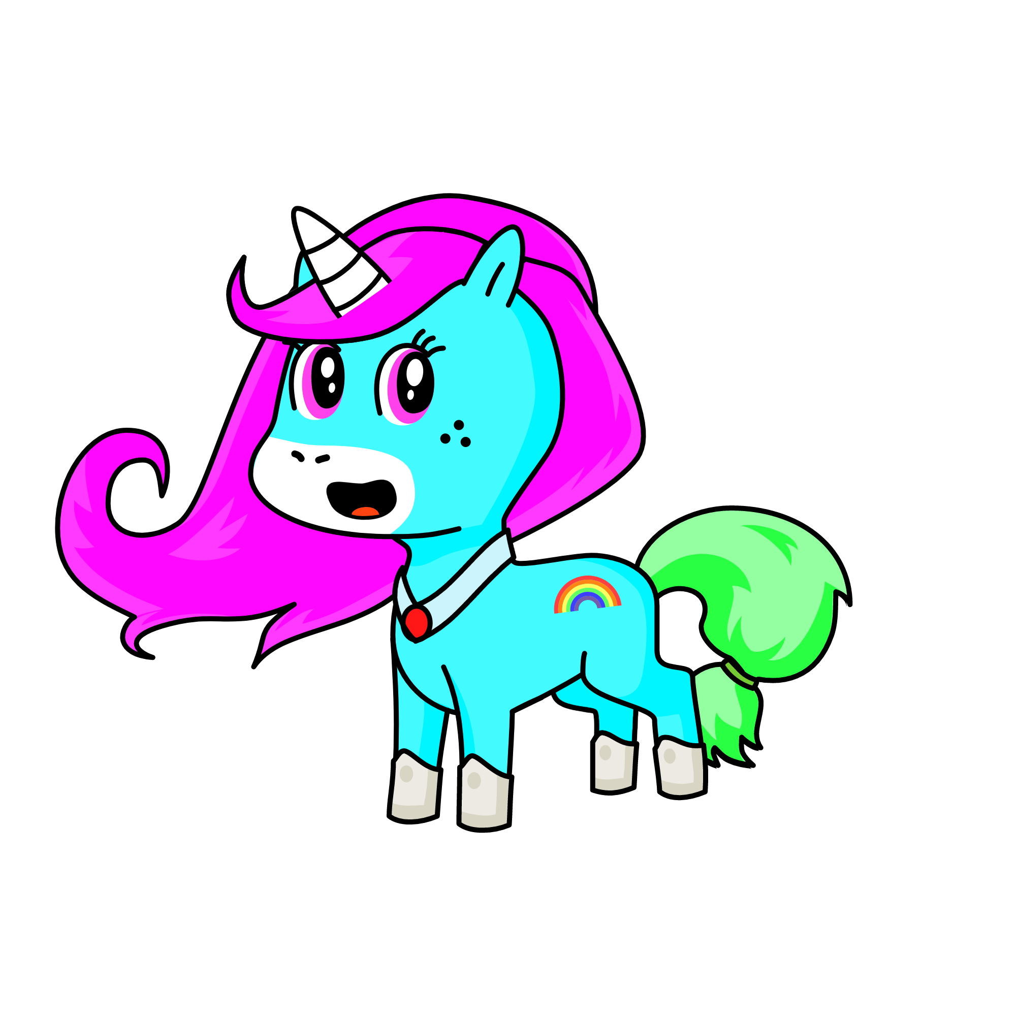 kiss, the unicorn