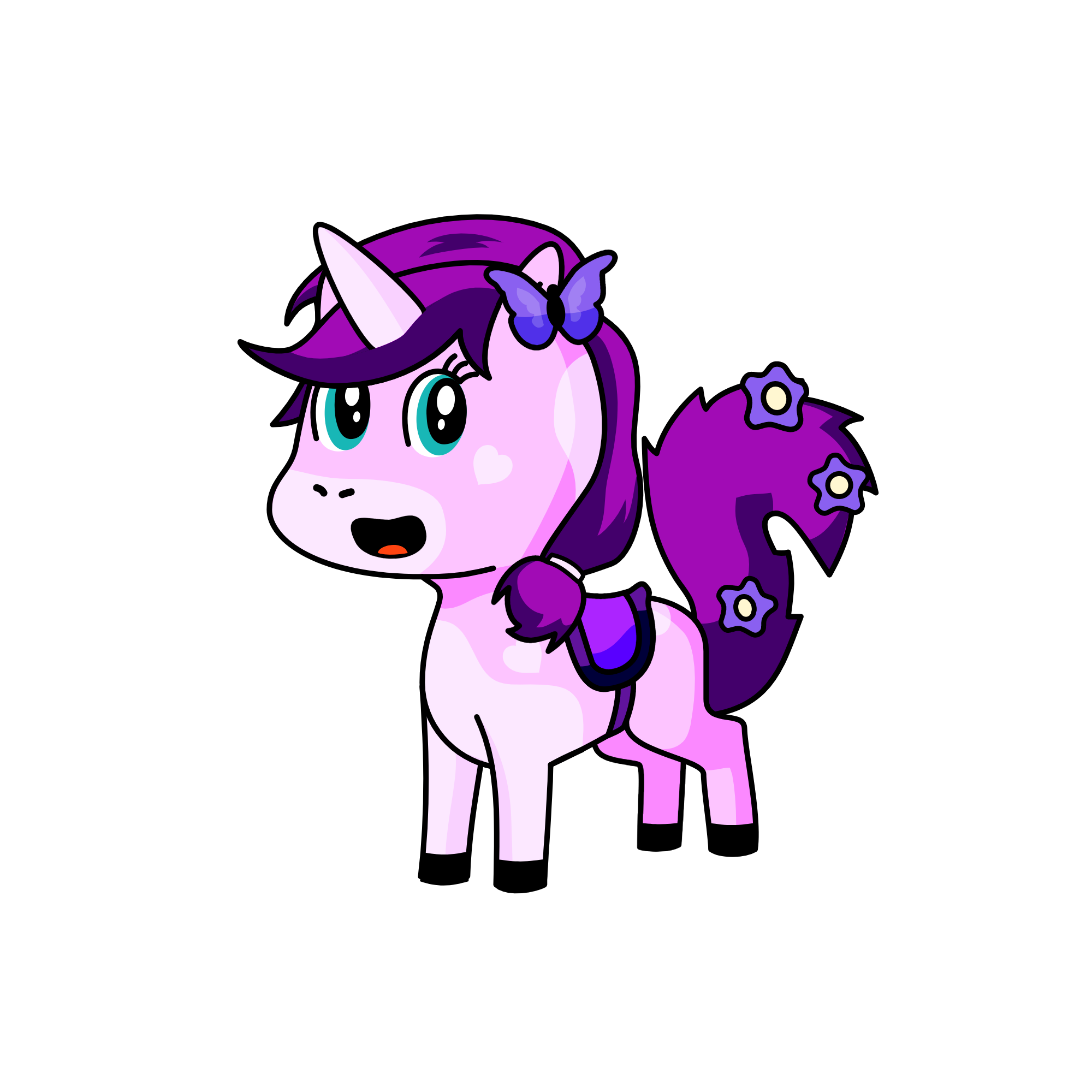 Spring, the unicorn
