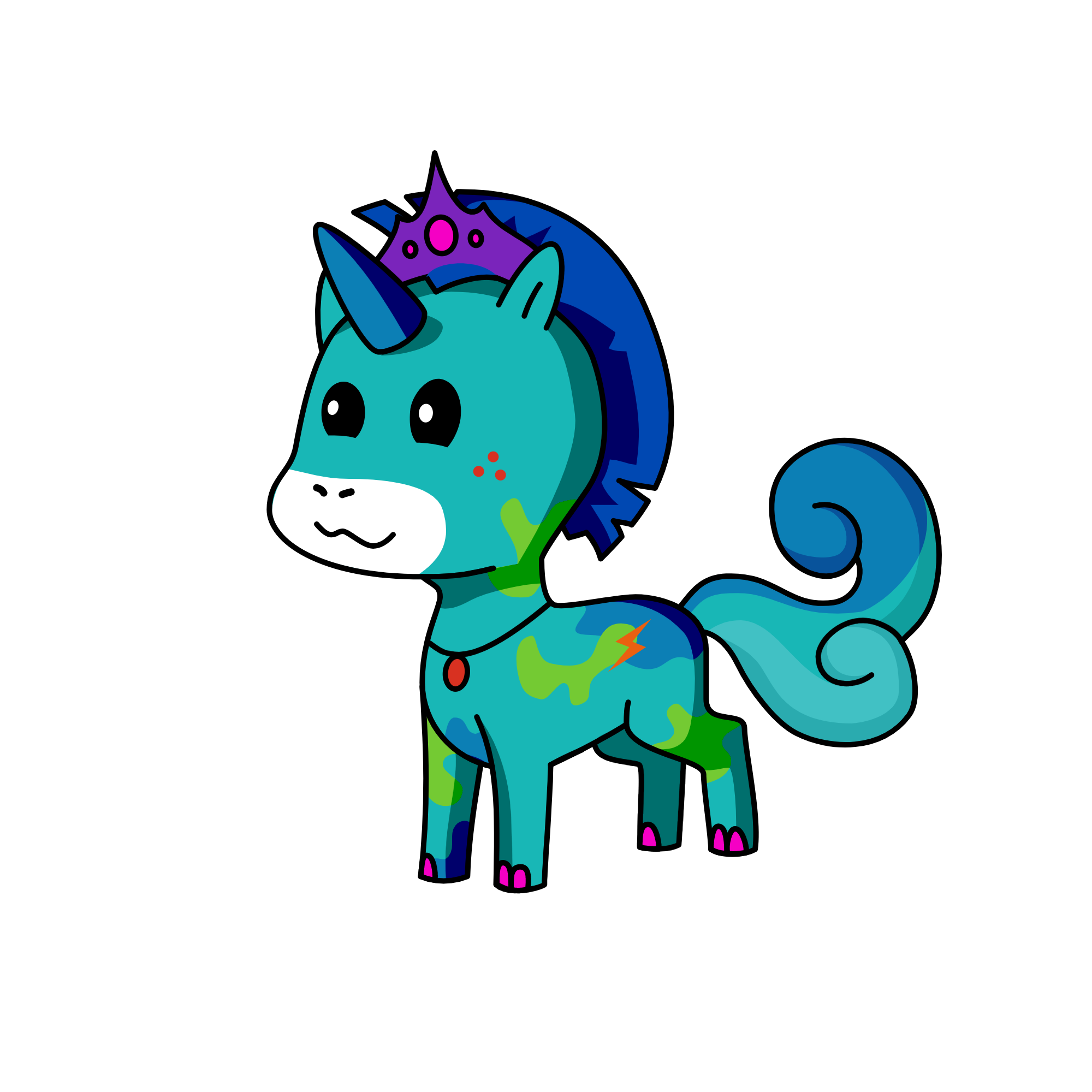 Daximus, the unicorn