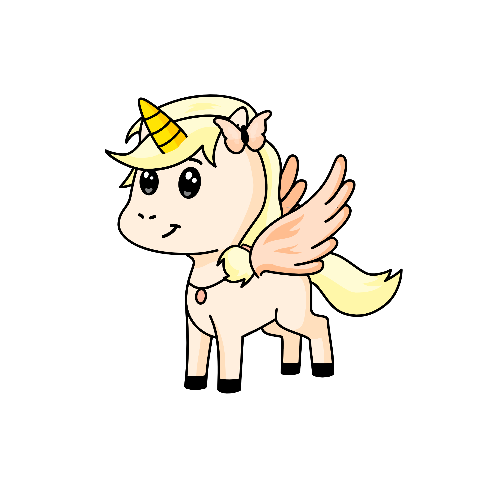 Crystal, the unicorn