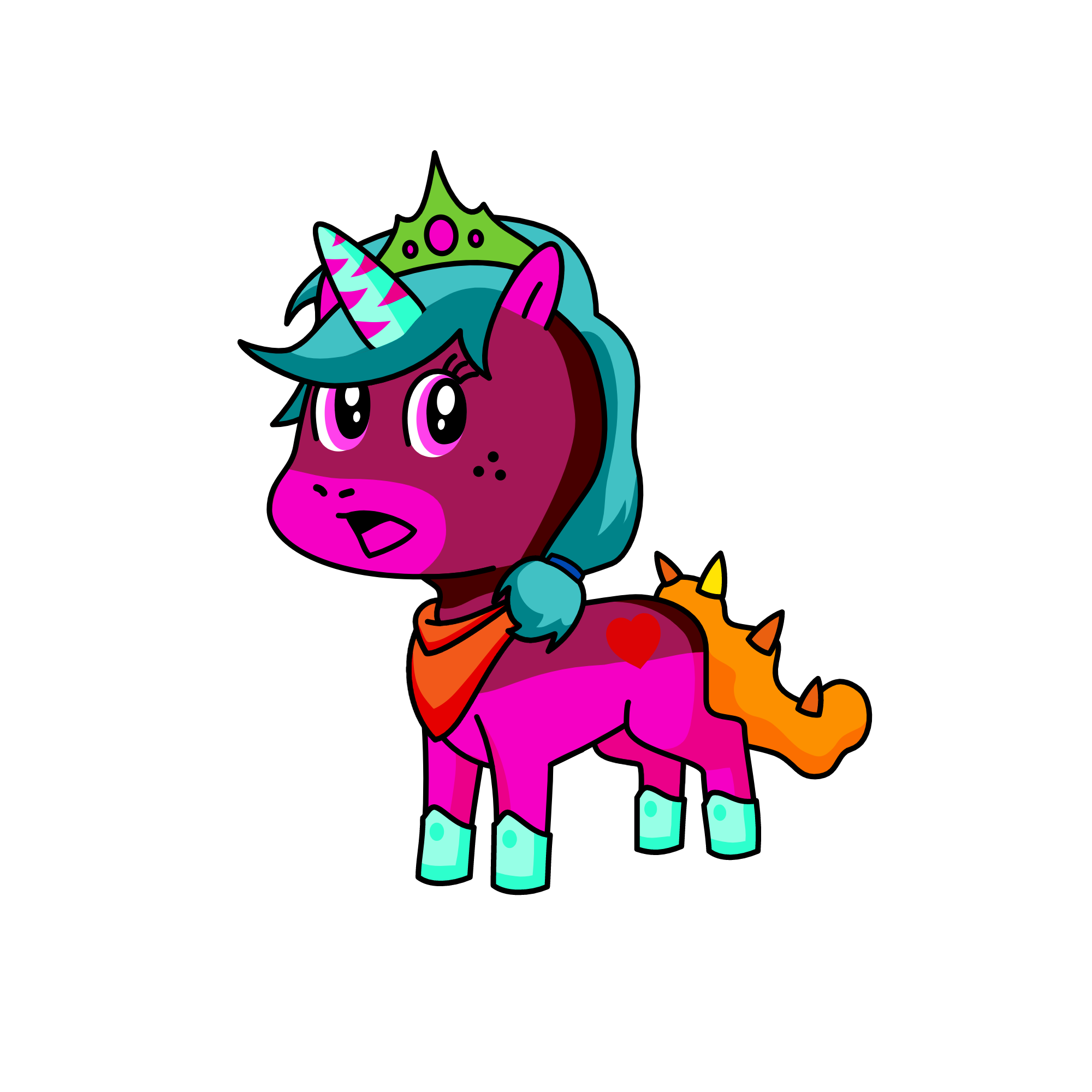 awesome, the unicorn