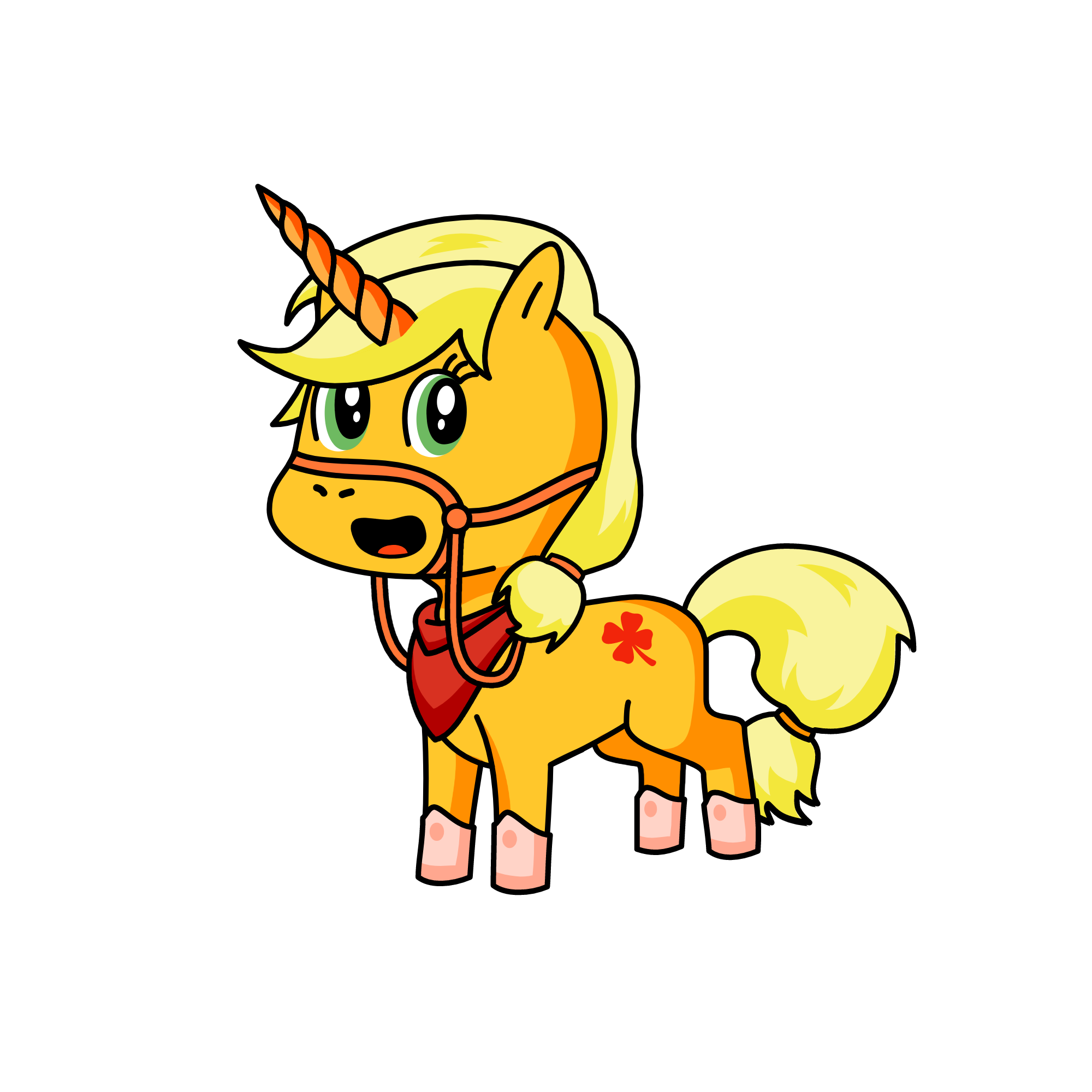 applejack, the unicorn