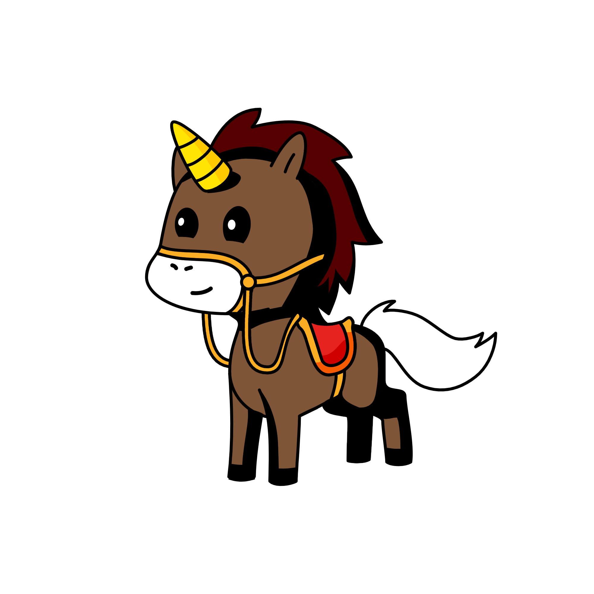 brownie, the unicorn