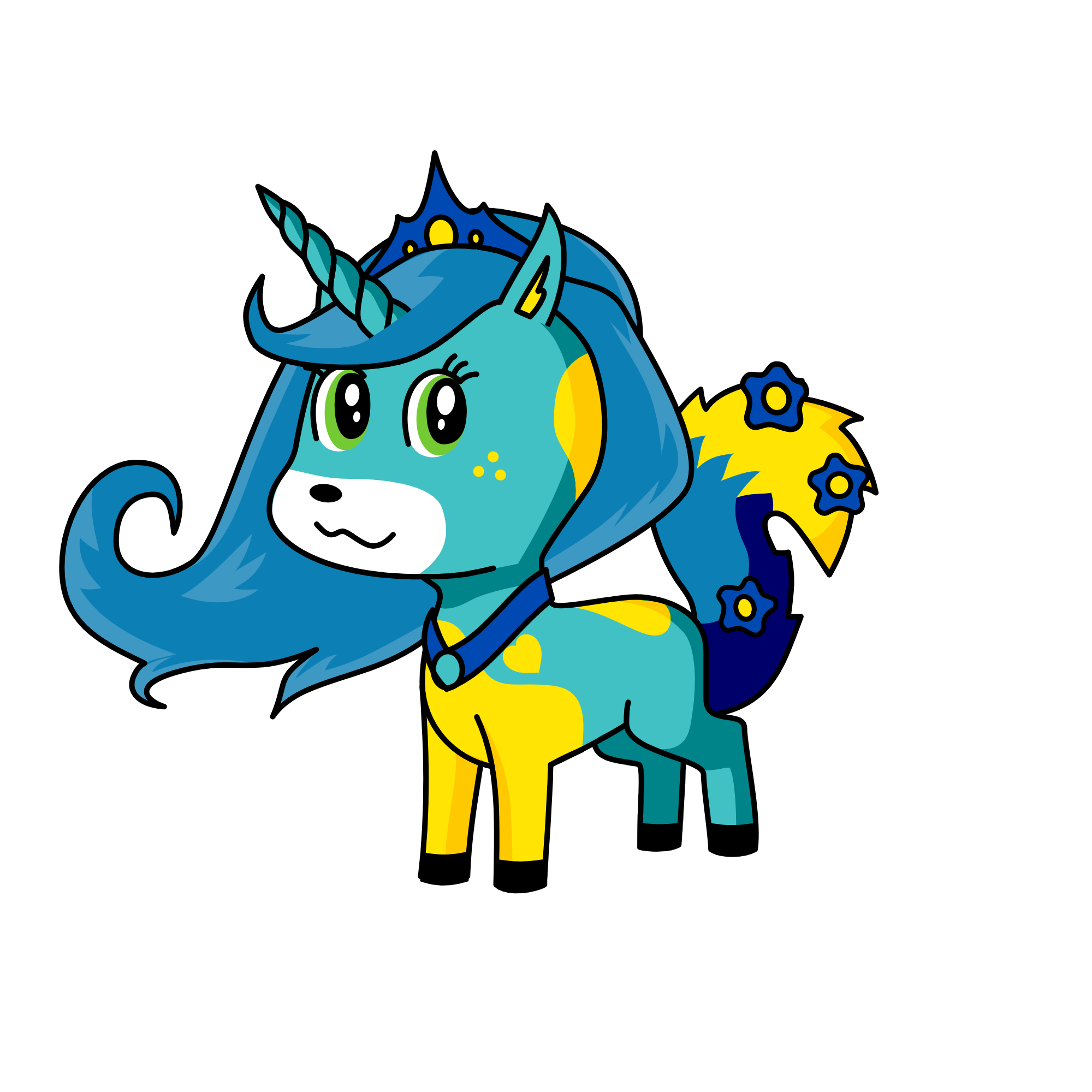 Luguna Blue, the unicorn