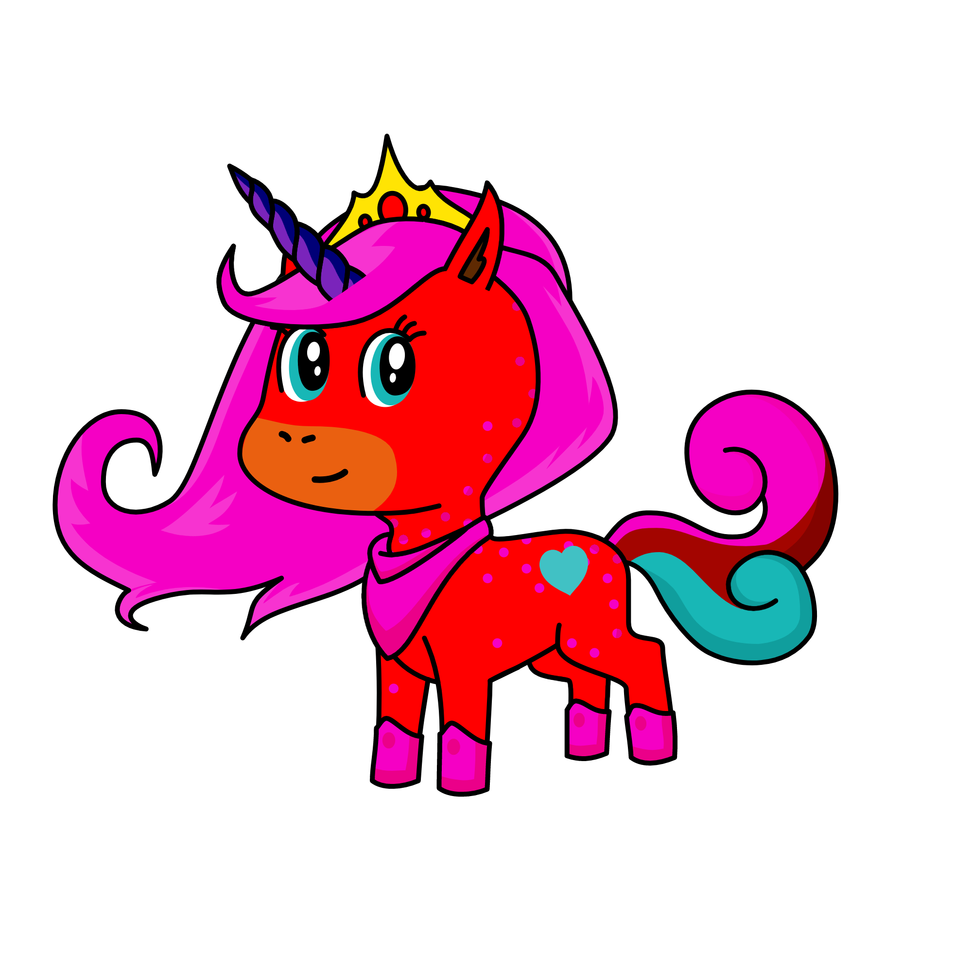 Dolores, the unicorn
