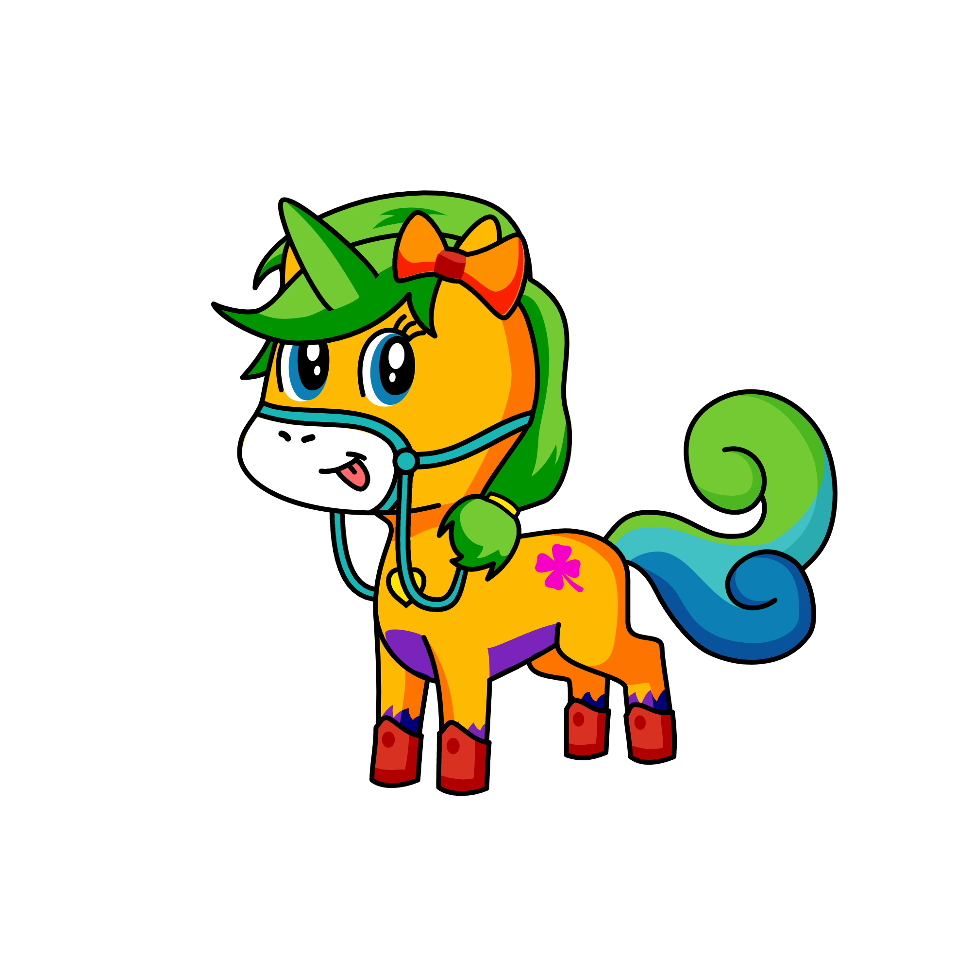 h, the unicorn