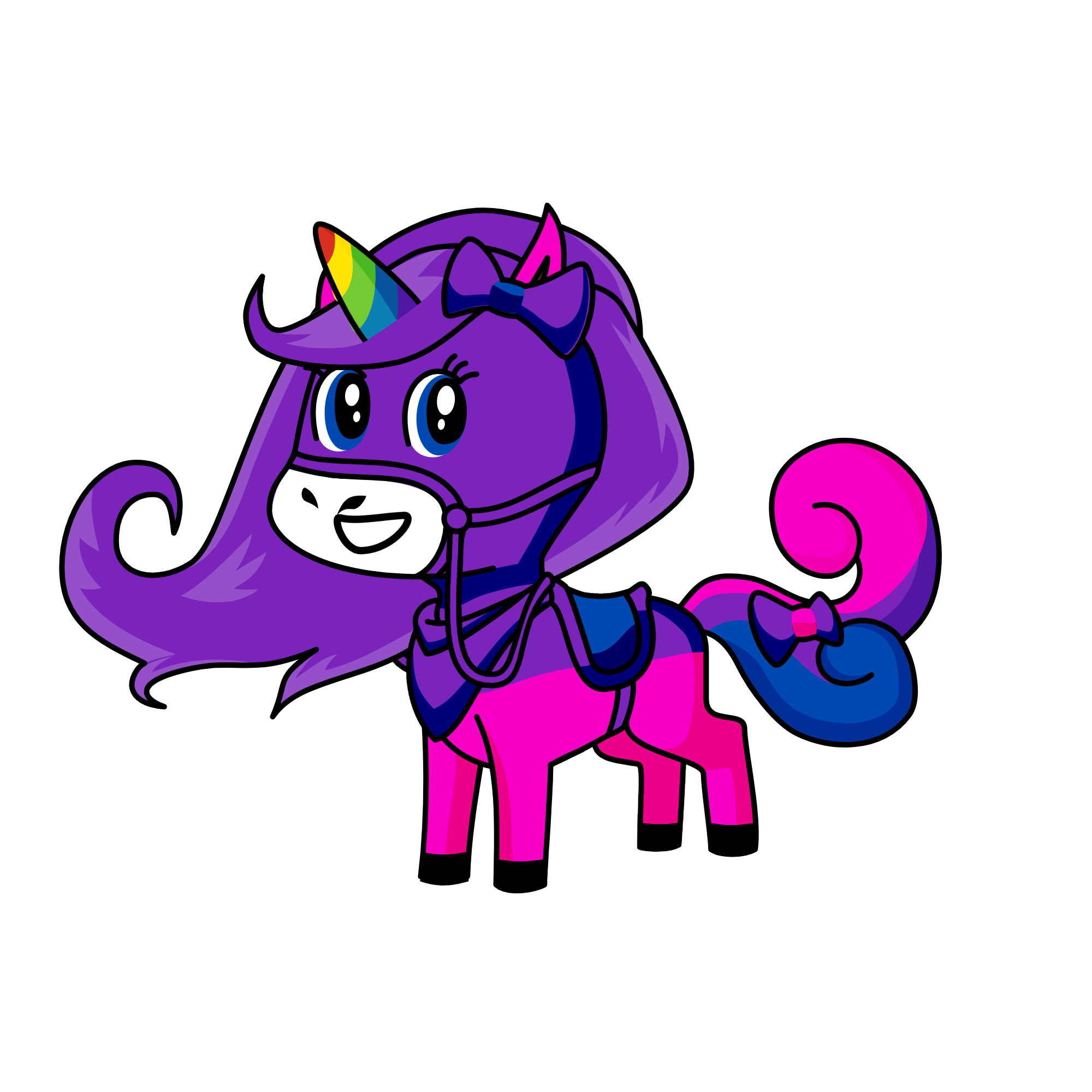 misty, the unicorn