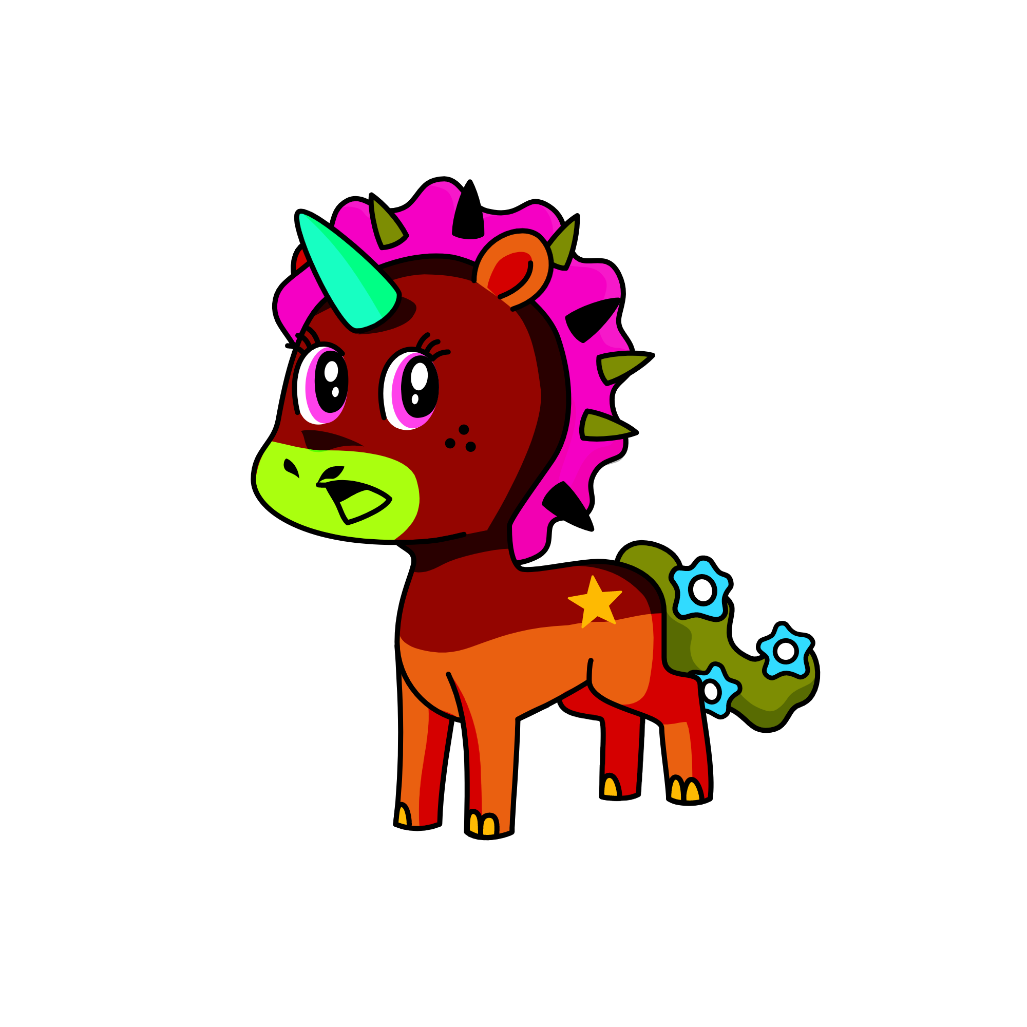 45JNUJNHYWDSYDSYSUDSUE, the unicorn