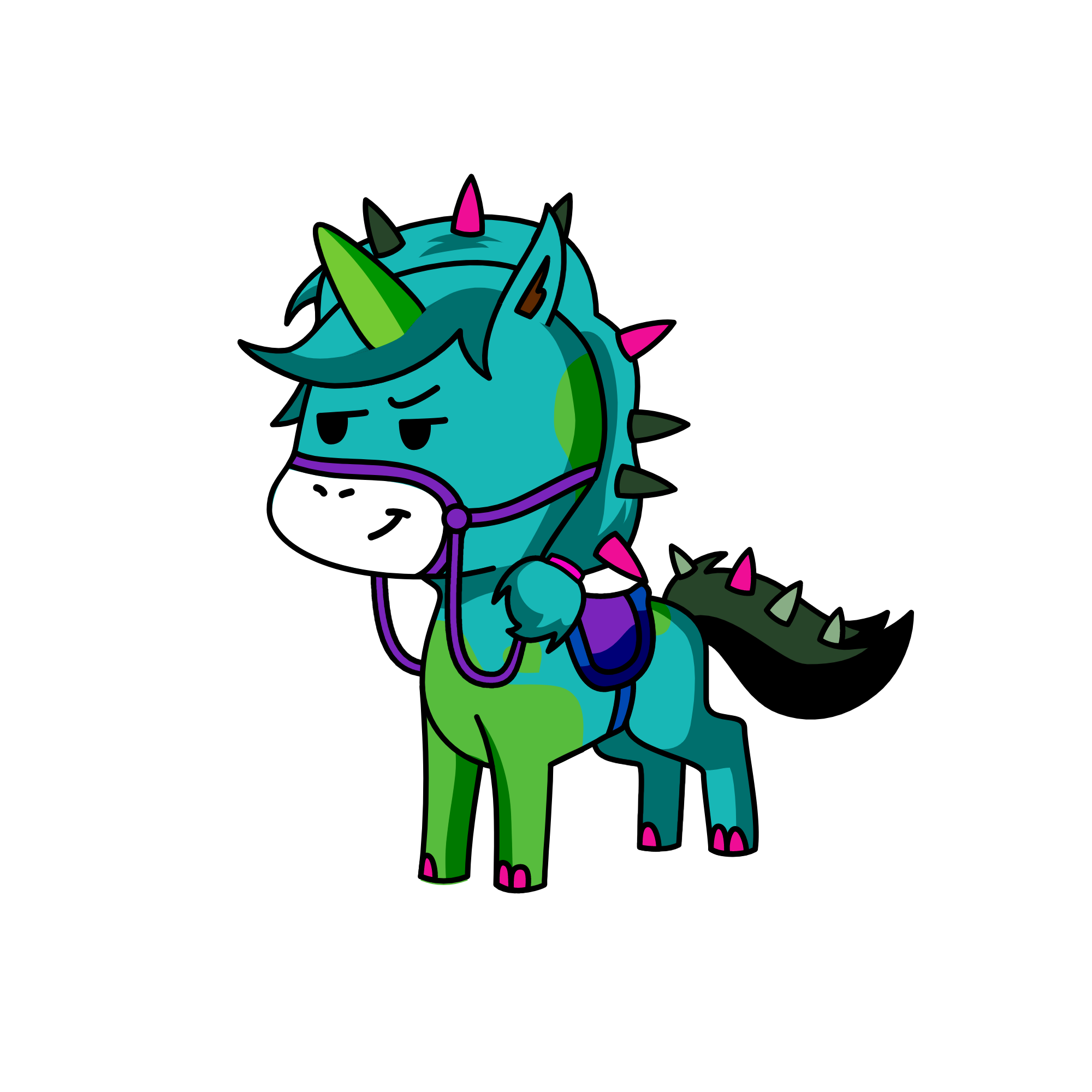 Spighey, the unicorn