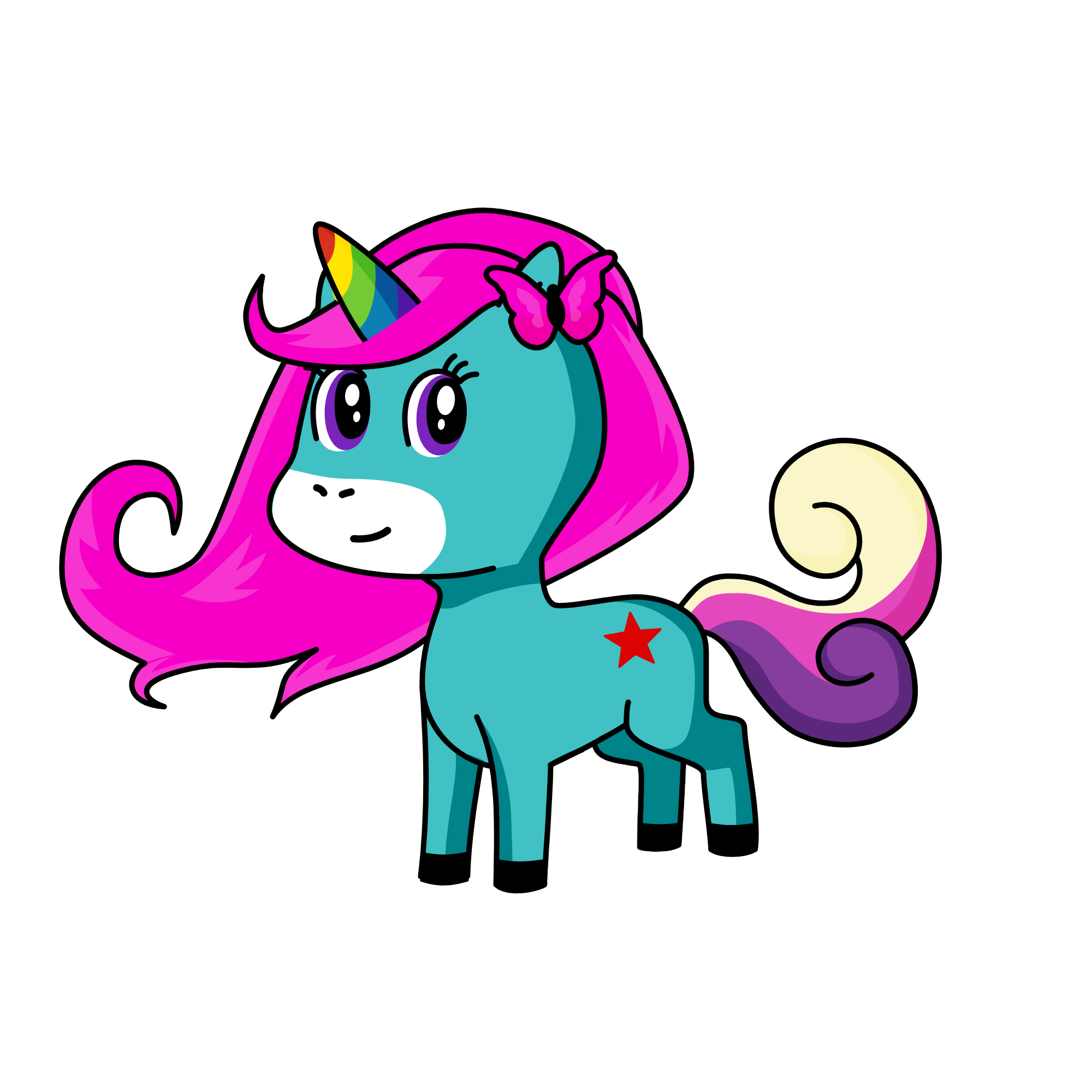 princes u, the unicorn