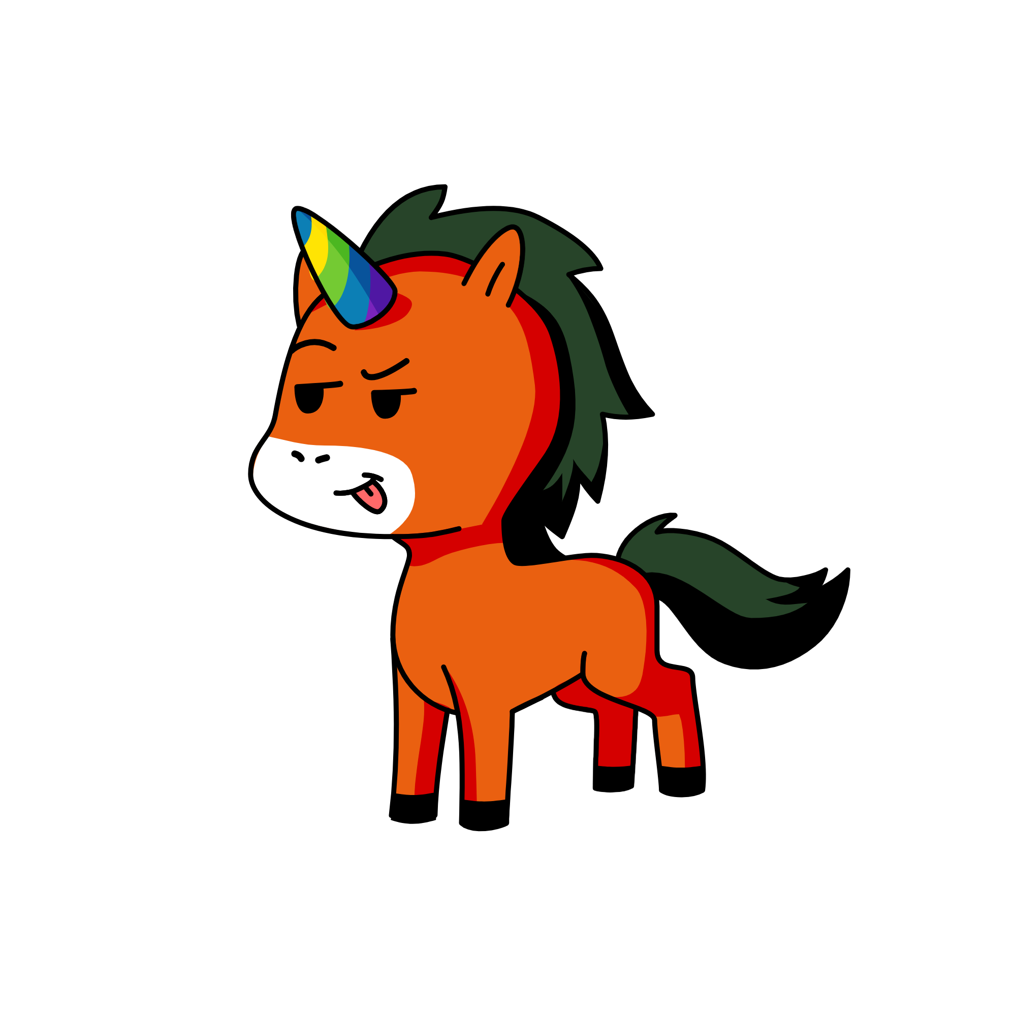 roled, the unicorn