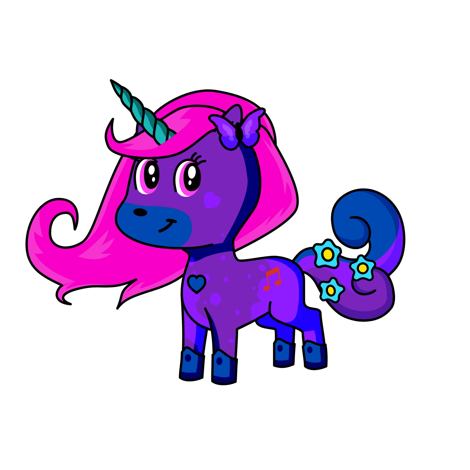 lovey, the unicorn