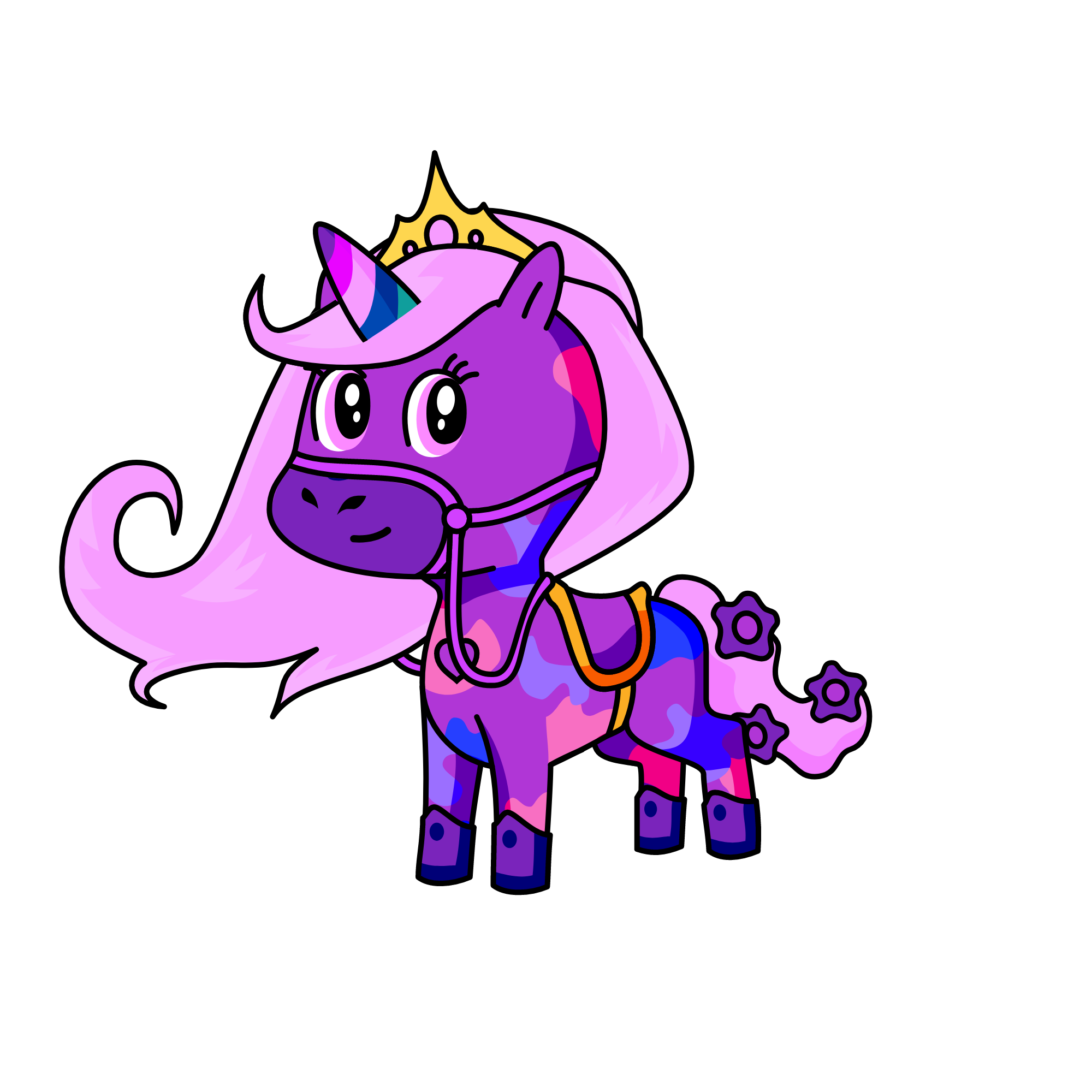 Loo loo, the unicorn