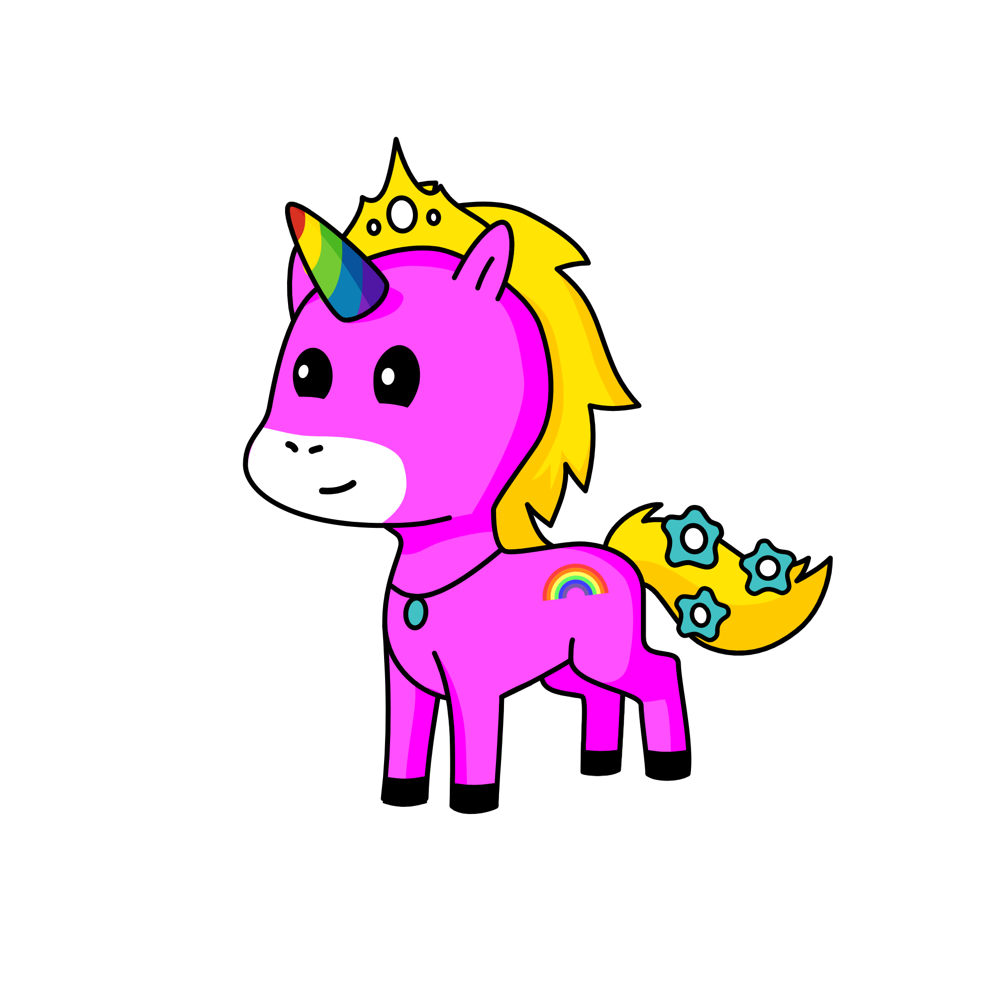 Pinky Pie, the unicorn