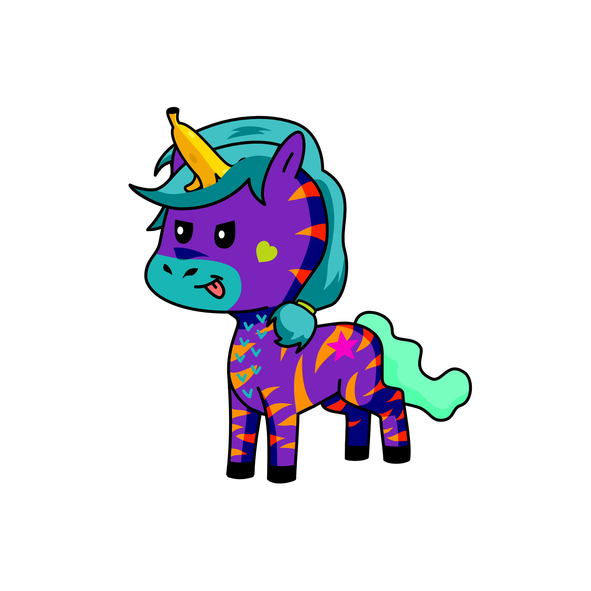 sunshine iz a noob, the unicorn