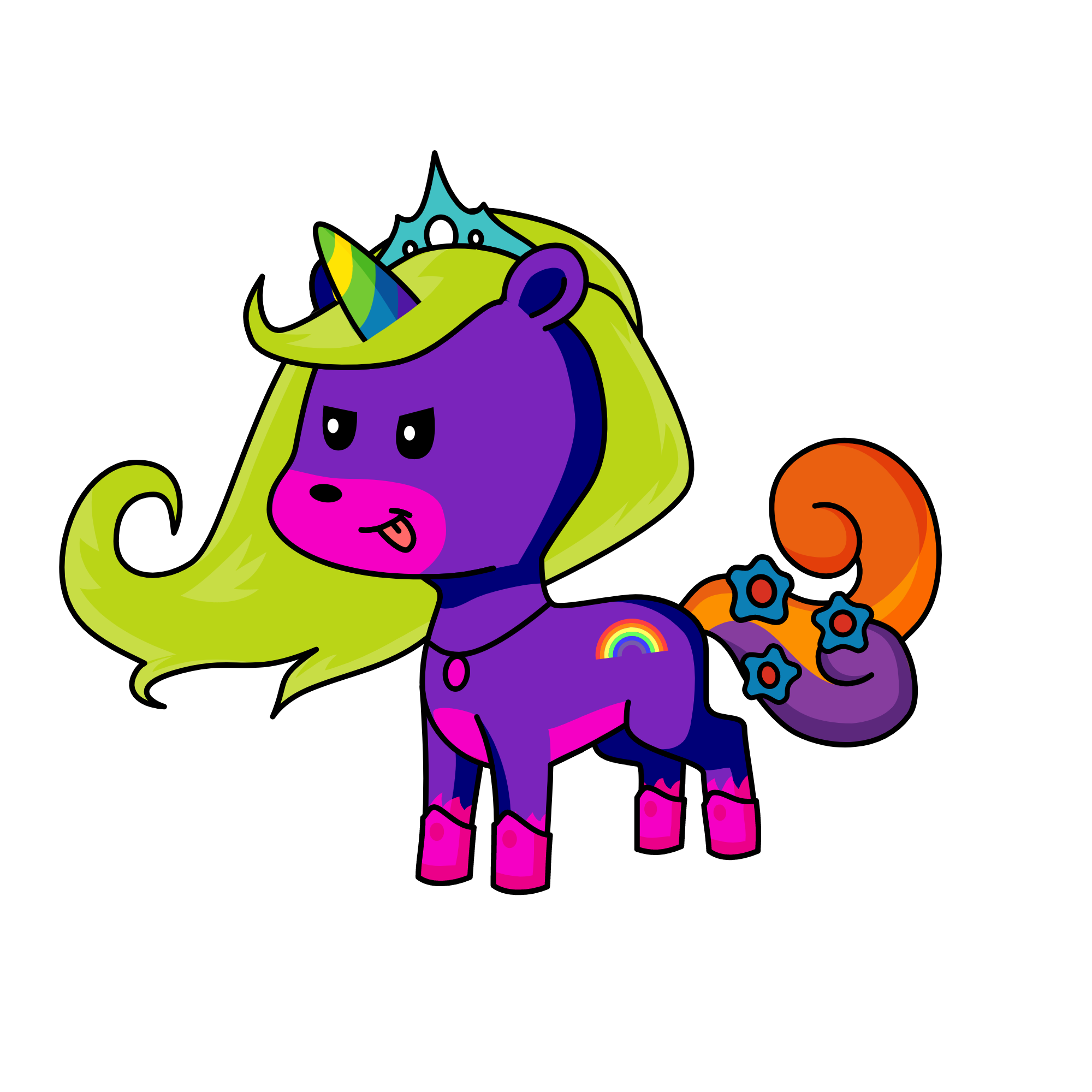 diamond, the unicorn