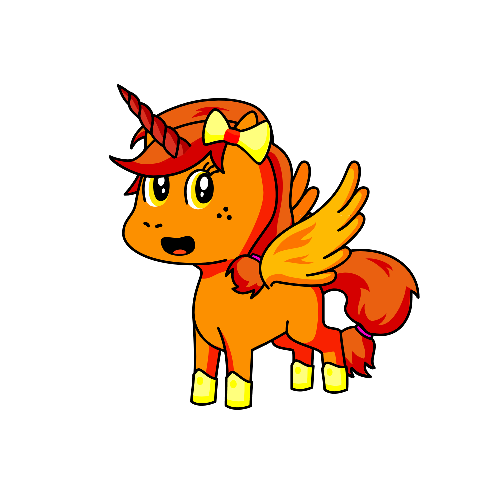 Desert, the unicorn