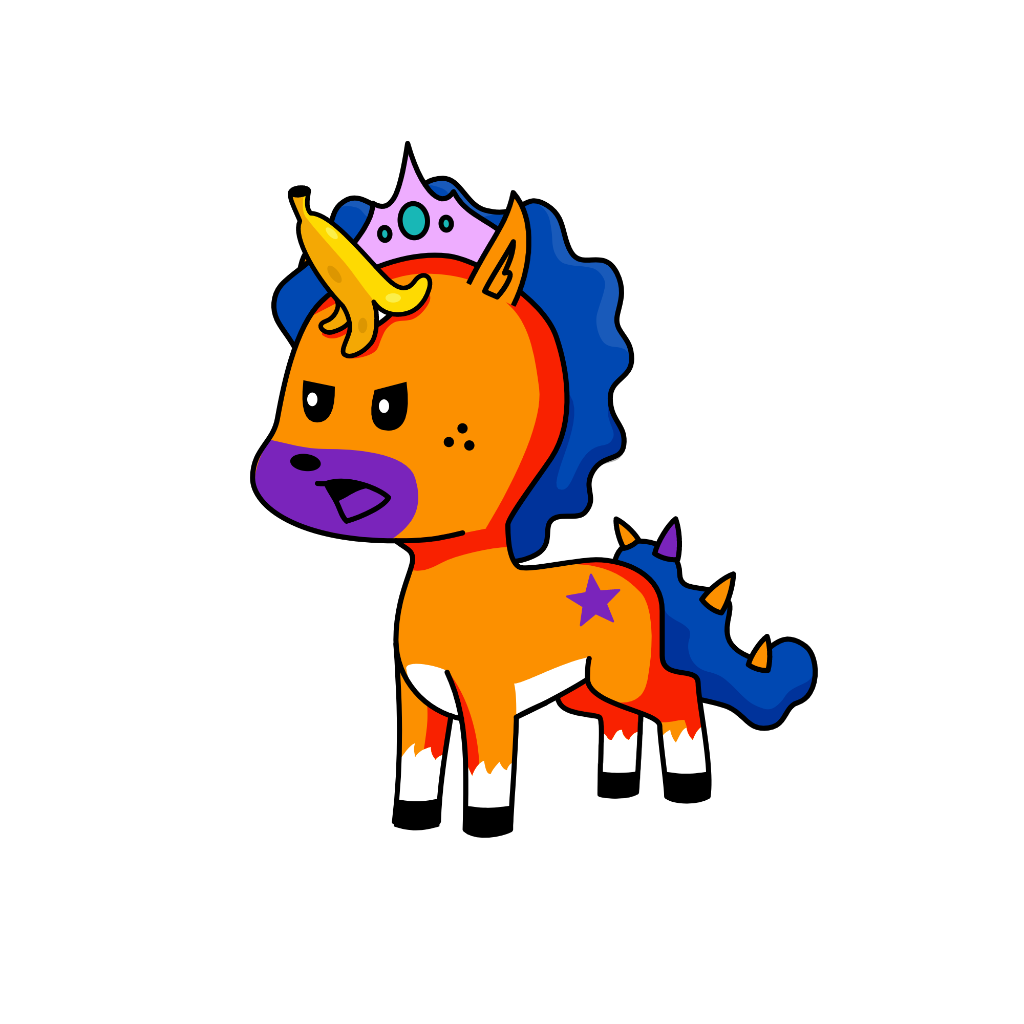 i am big bully, the unicorn