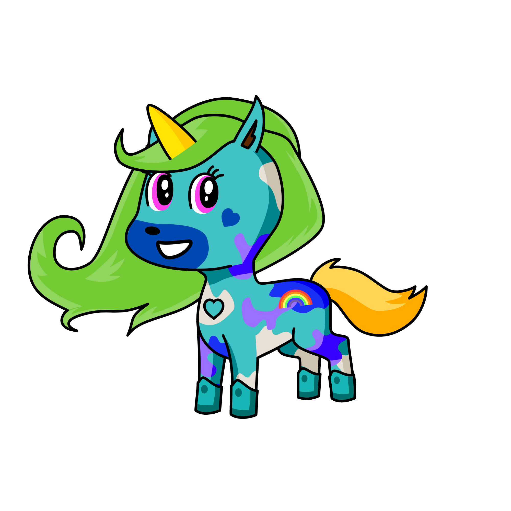 Izzy, the unicorn