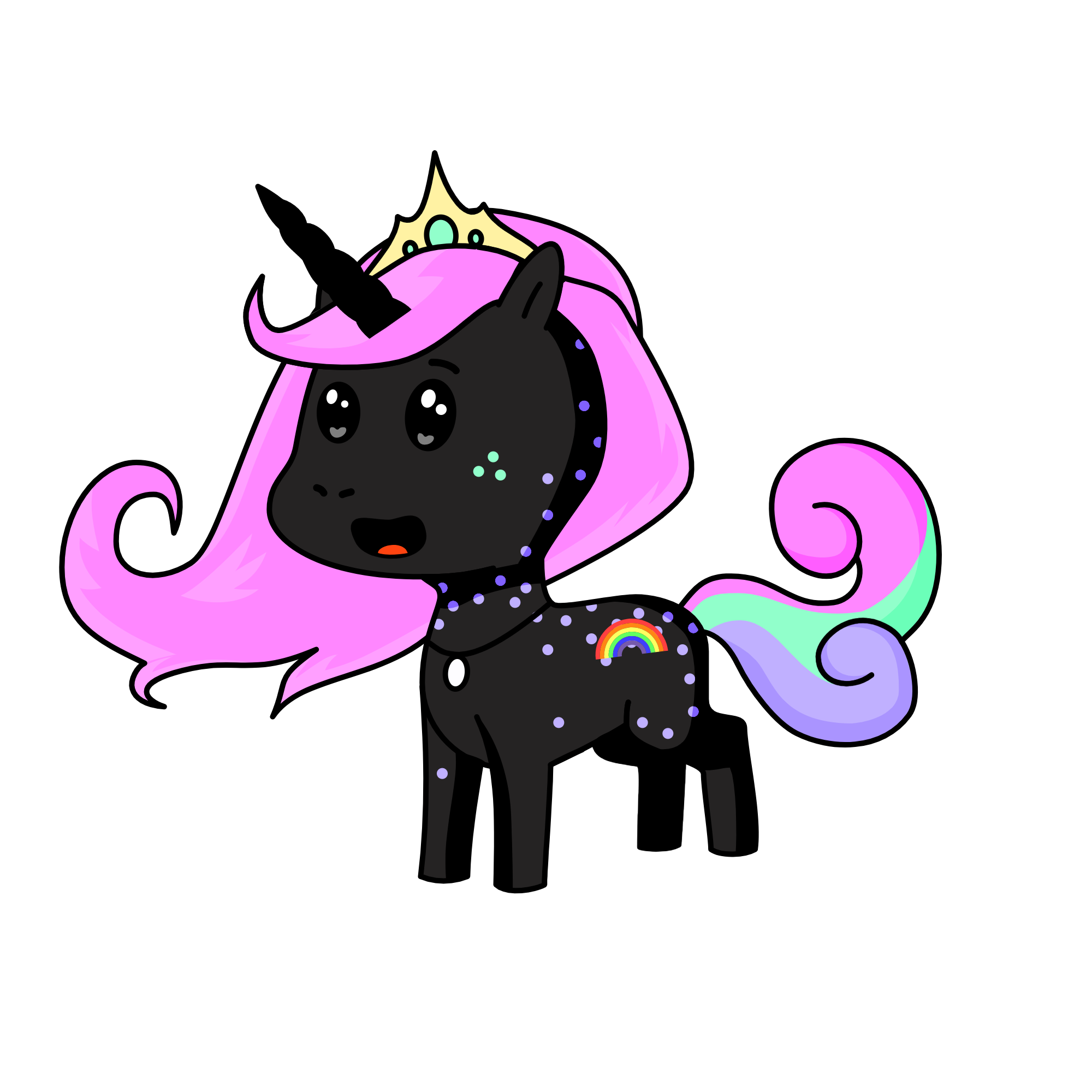 Pinkie, the unicorn