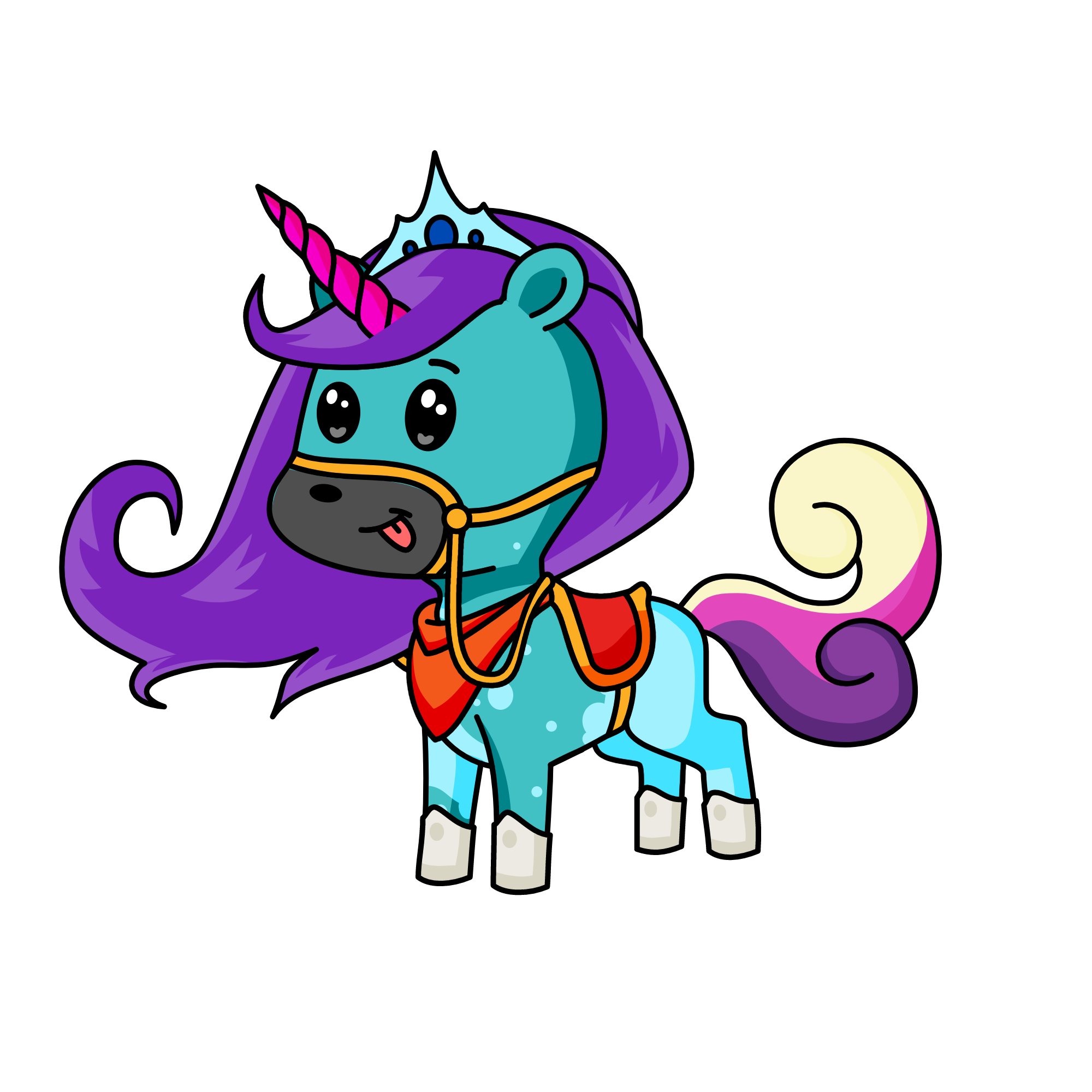 icy, the unicorn