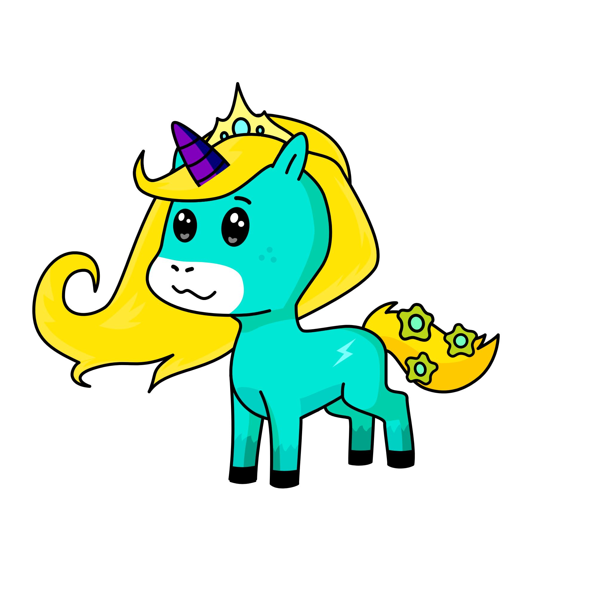 Lucycorn, the unicorn