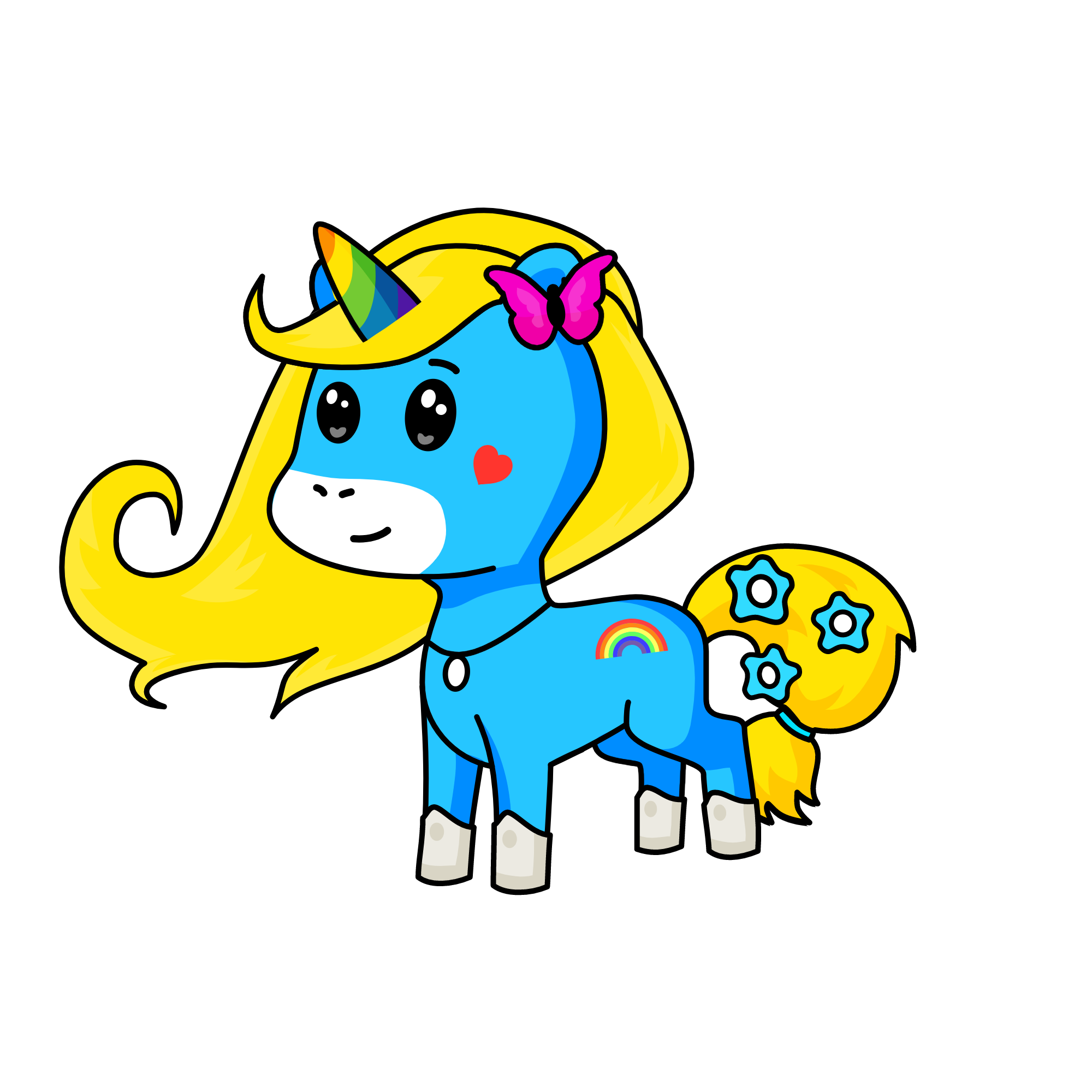 magic unicorn, the unicorn