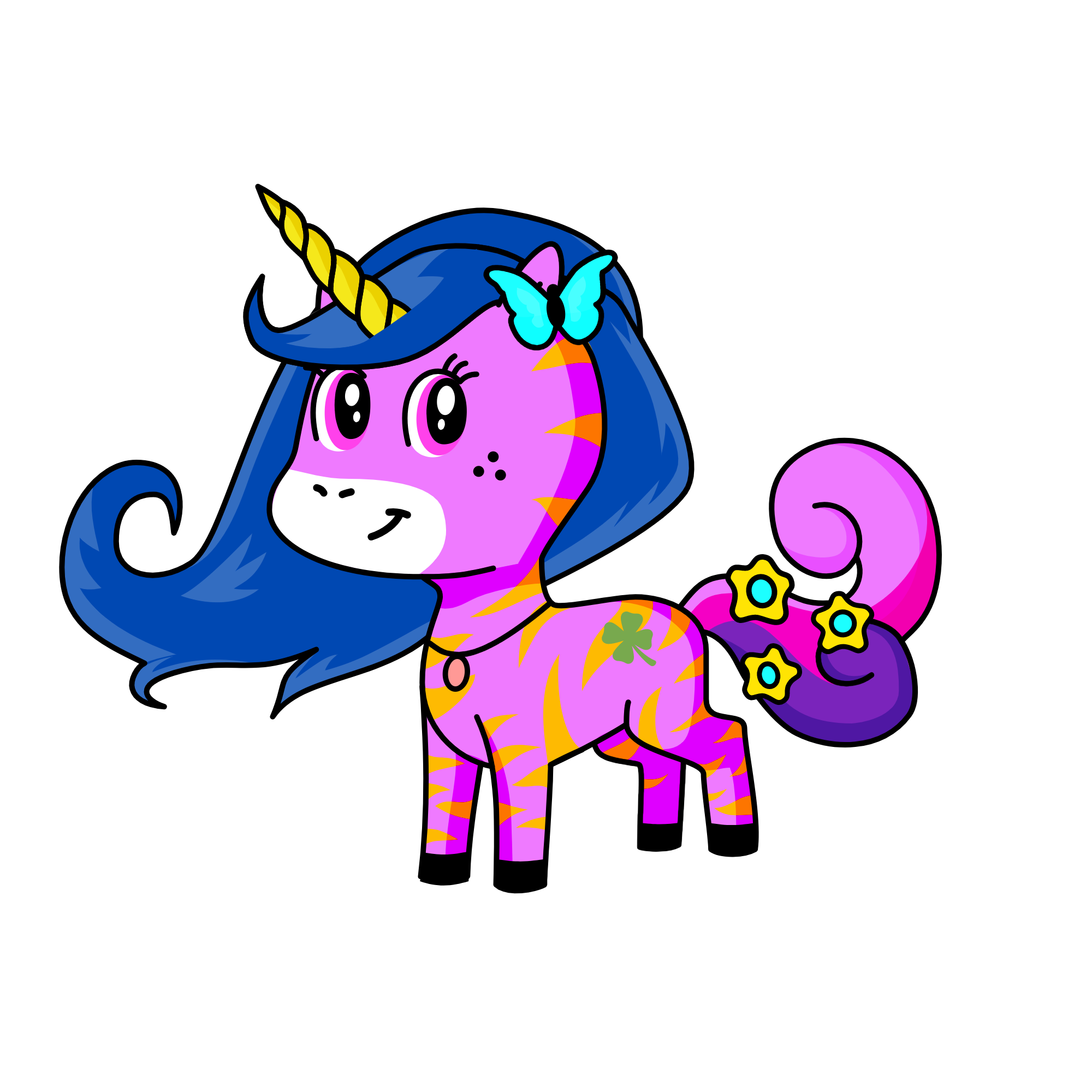 Emarald, the unicorn