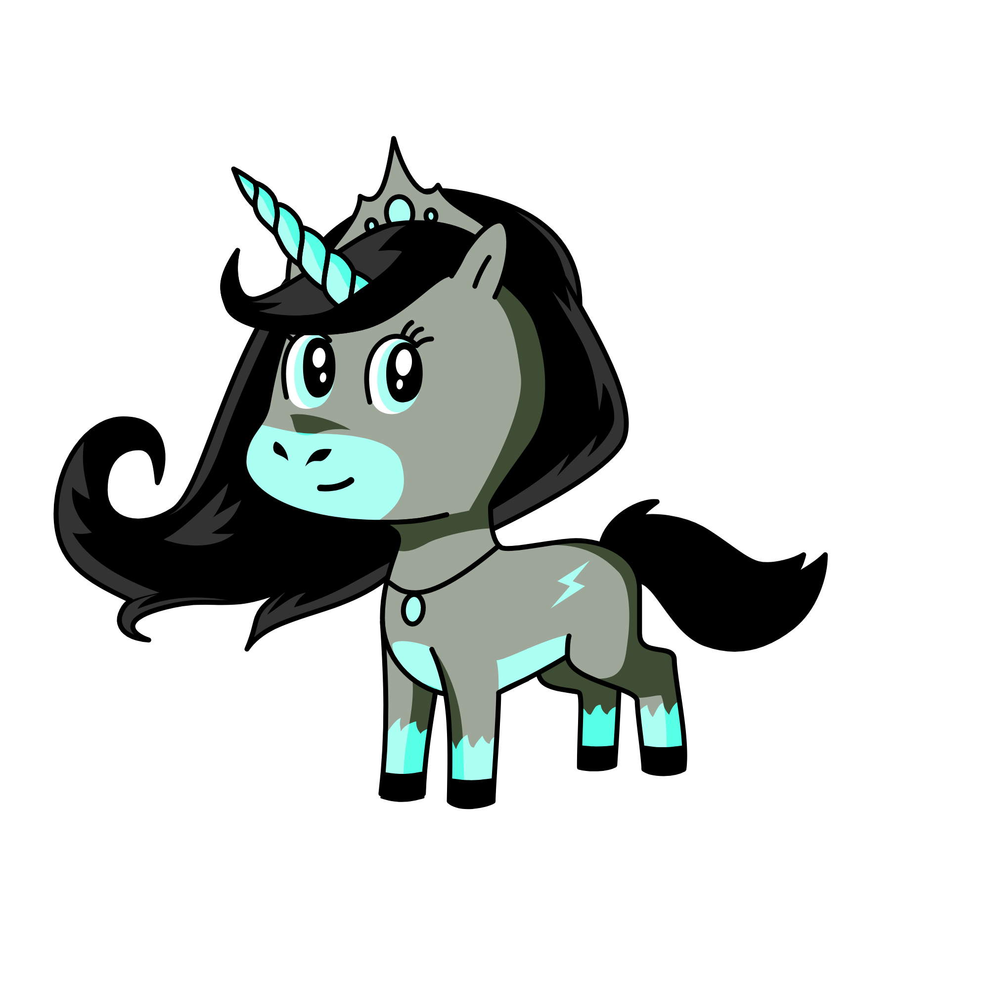 Nightsky, the unicorn
