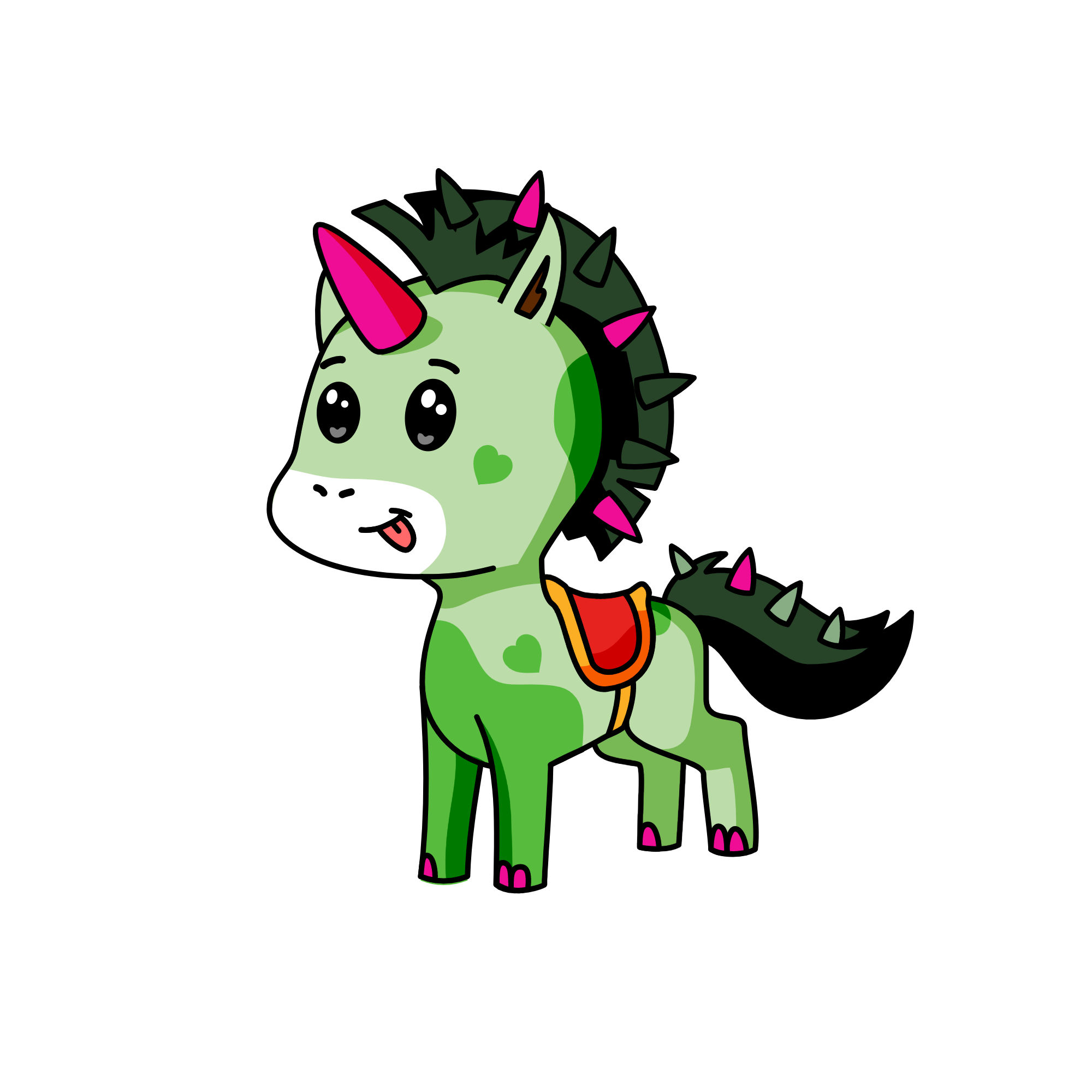h, the unicorn