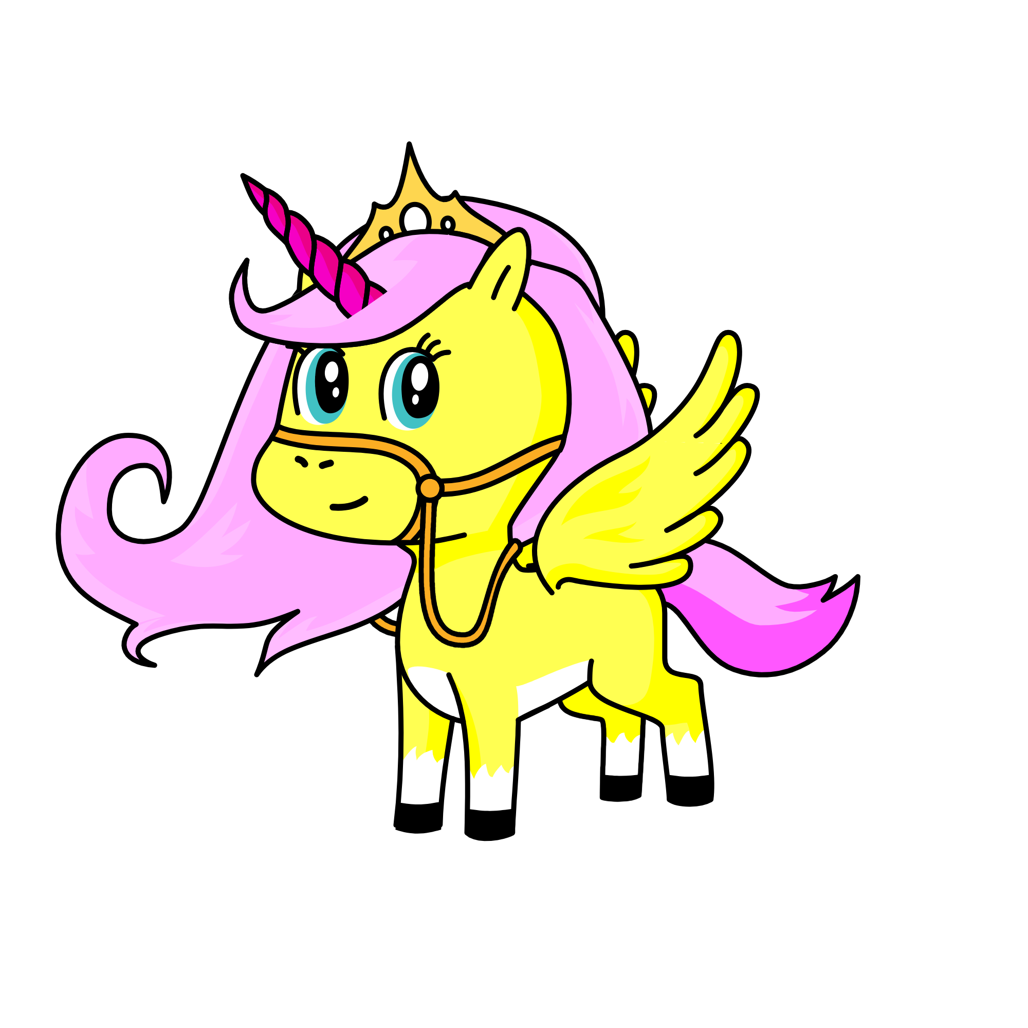 Fluttershy , the unicorn