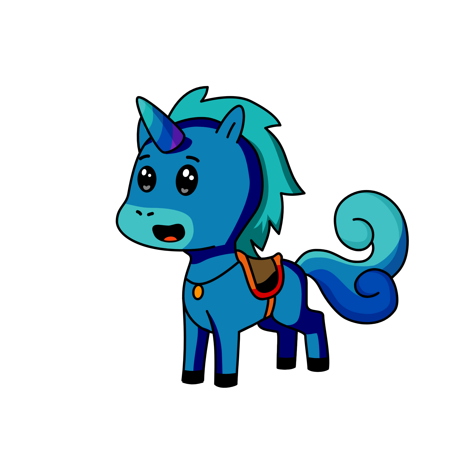Cerulean , the unicorn