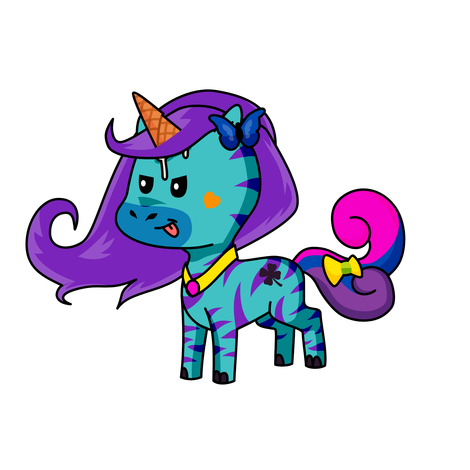 cone, the unicorn