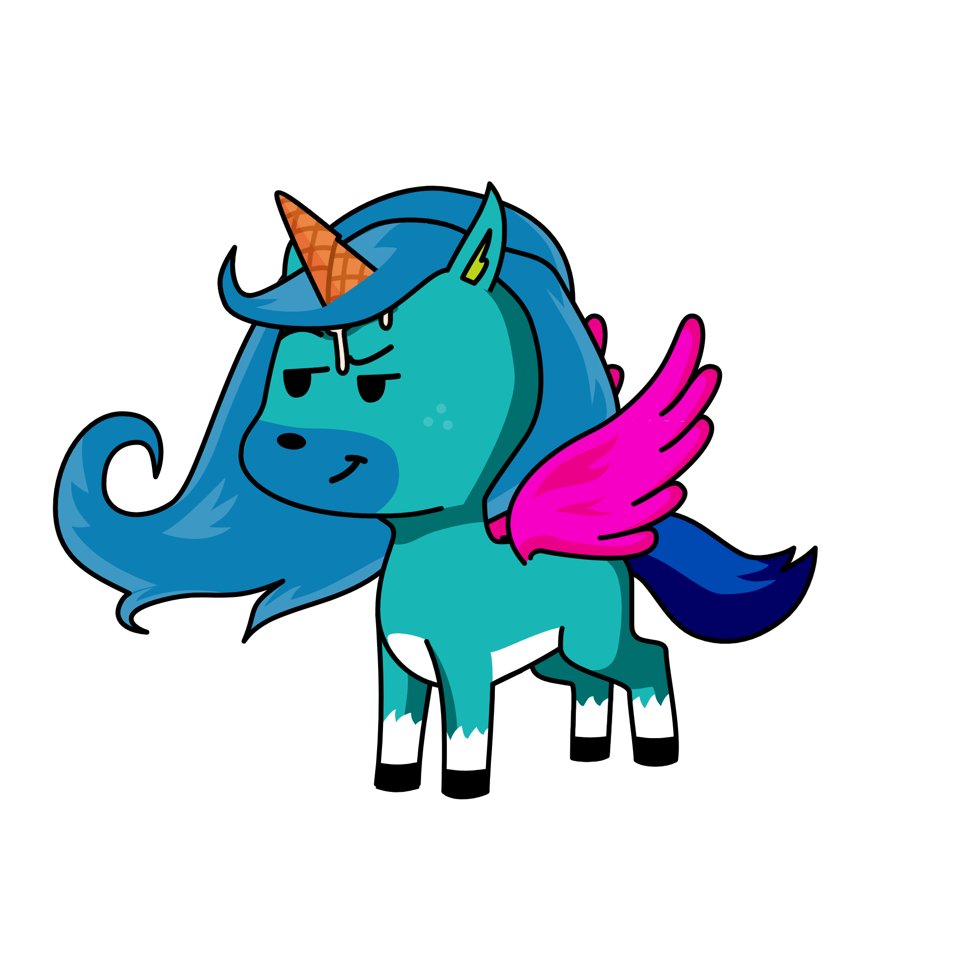 amazing, the unicorn