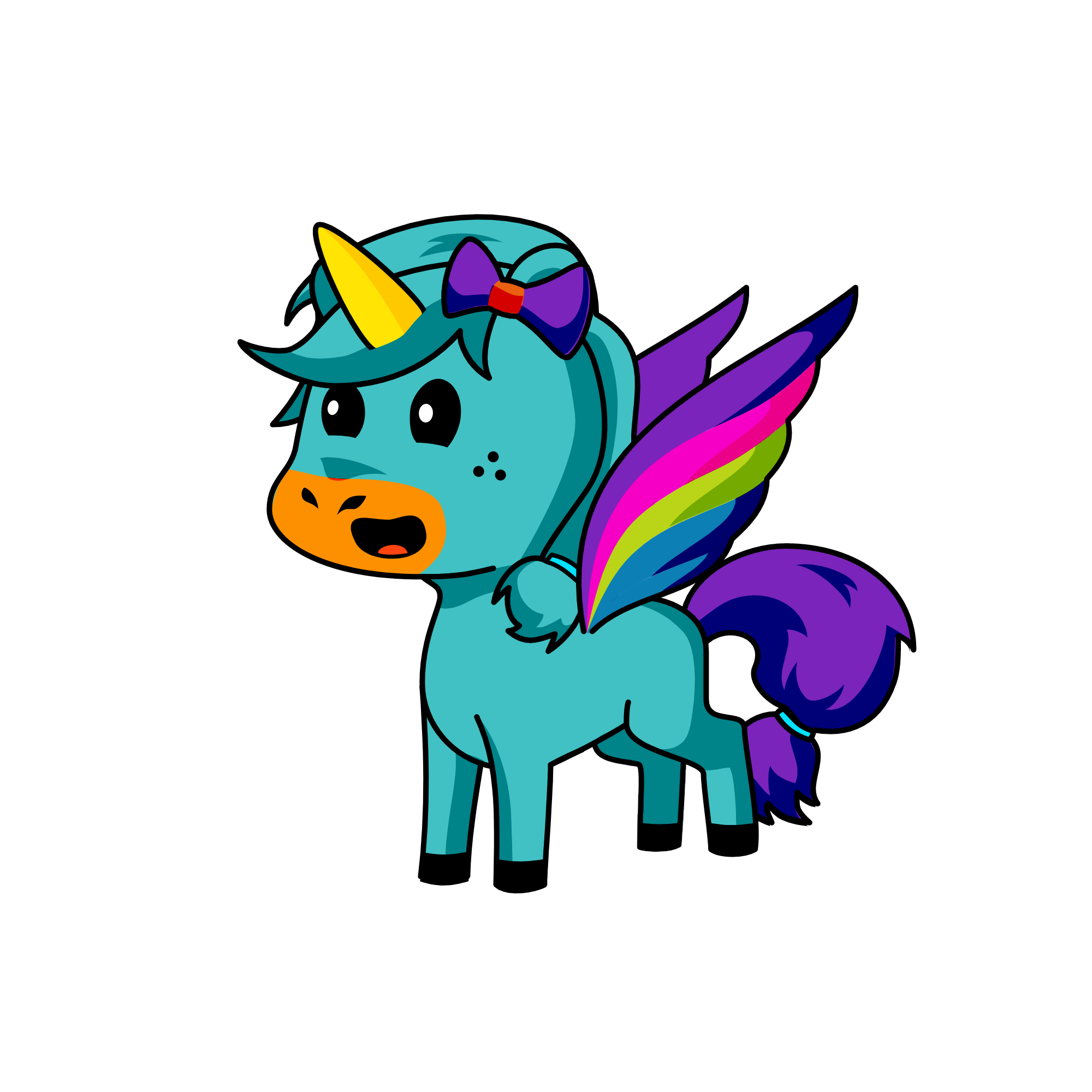 flap, the unicorn