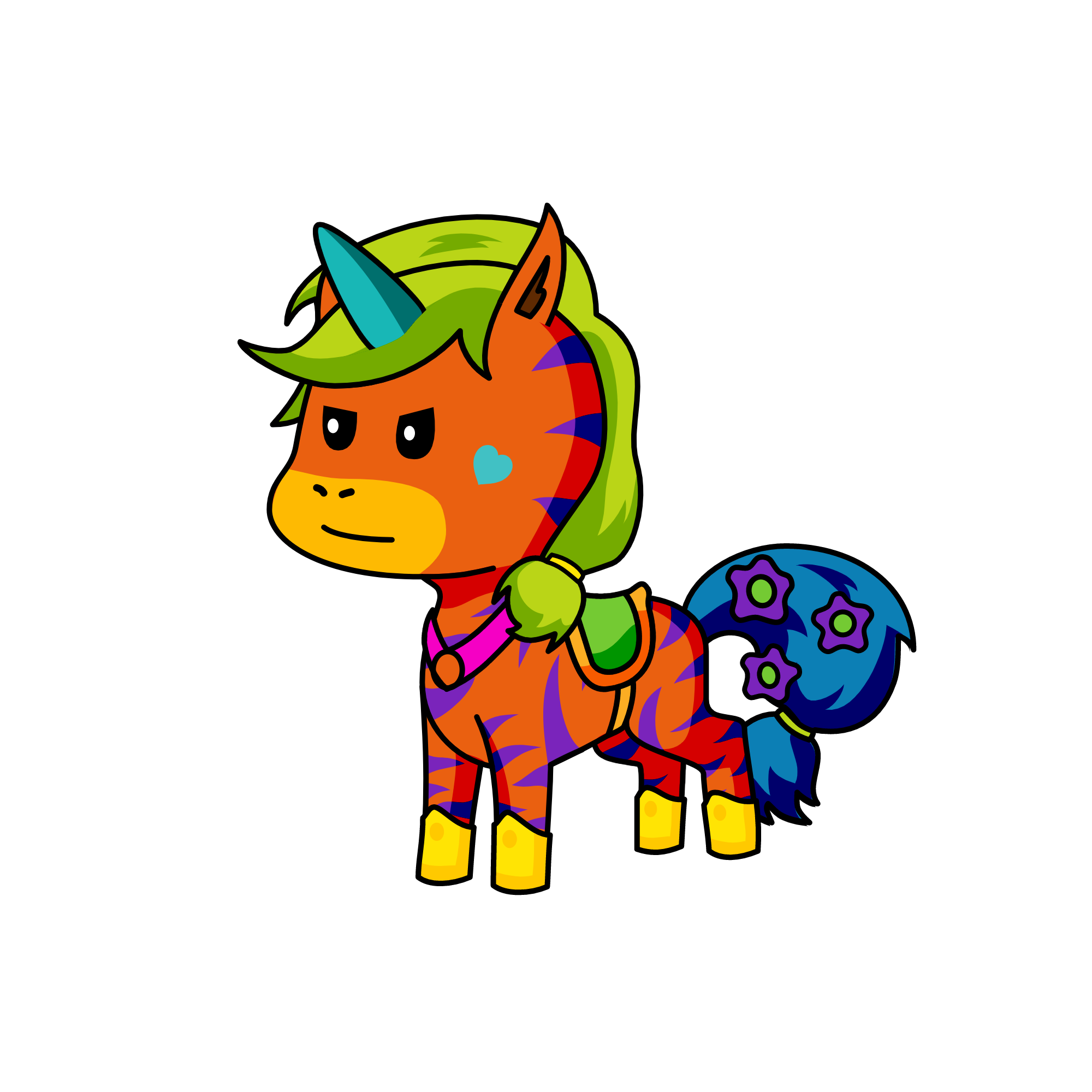 Professor math:E=mcsquare , the unicorn