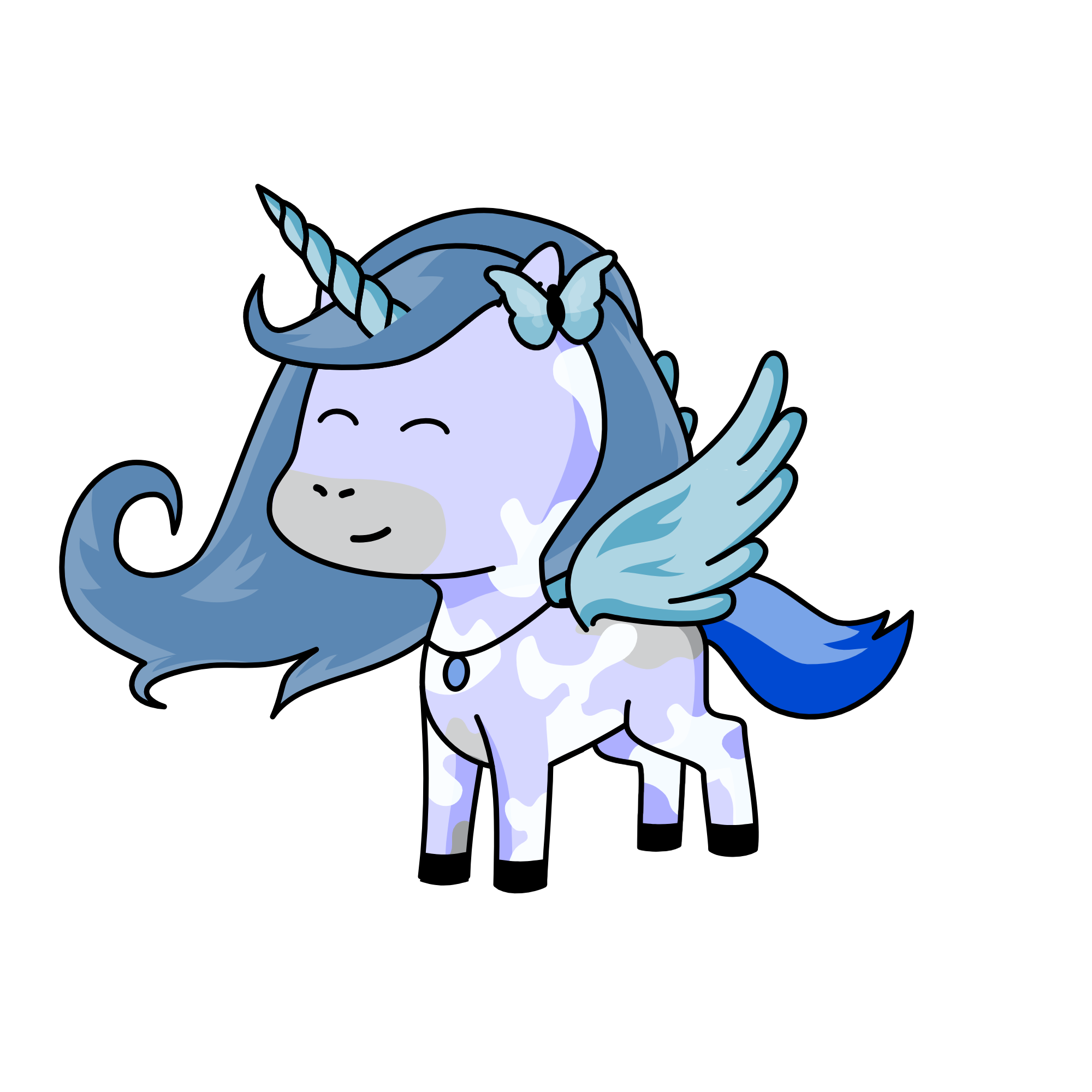 Sky, the unicorn
