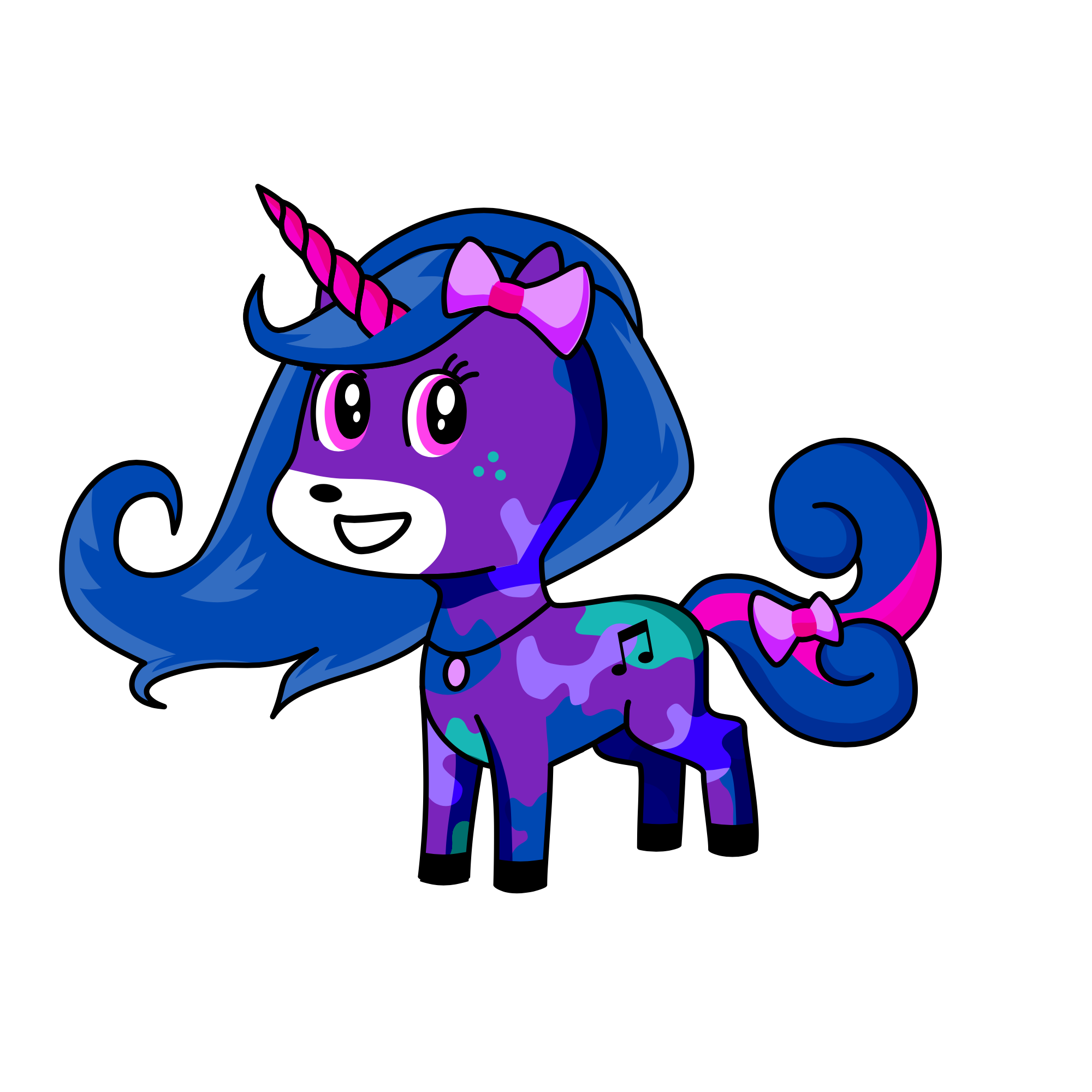 Sophia, the unicorn
