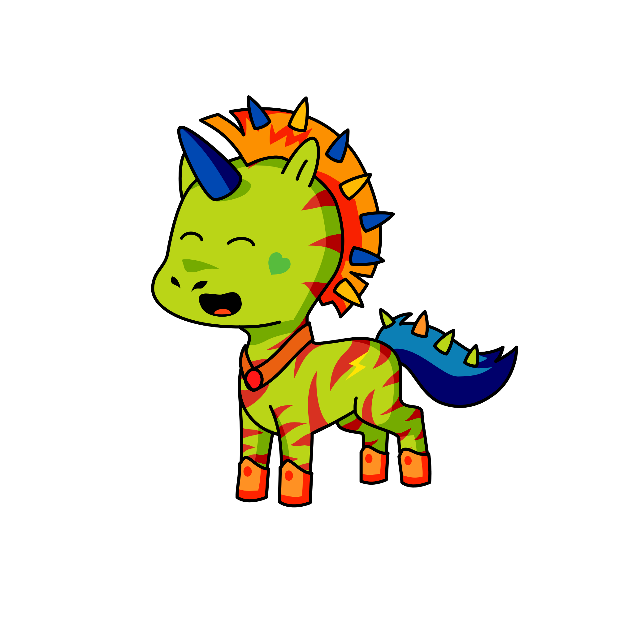 Helpy, the unicorn