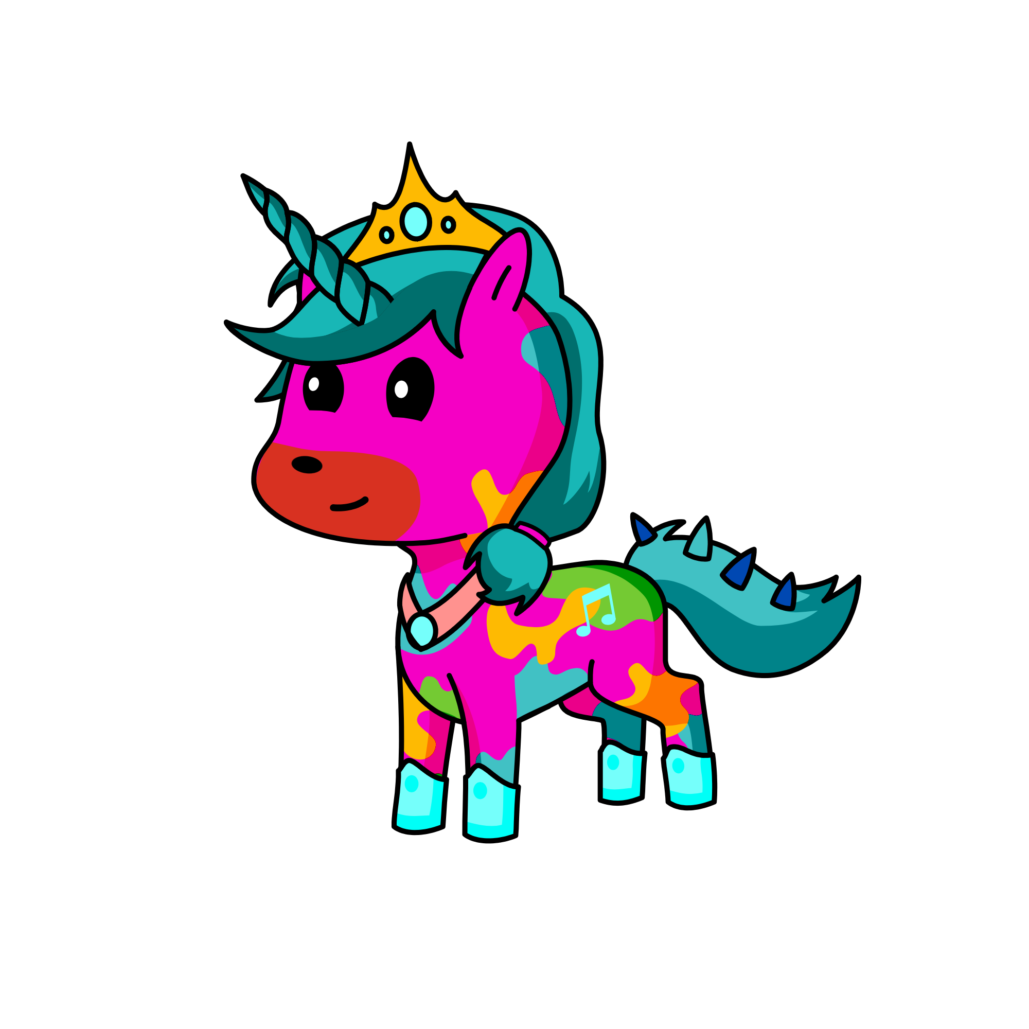 My math universe unicorn , the unicorn