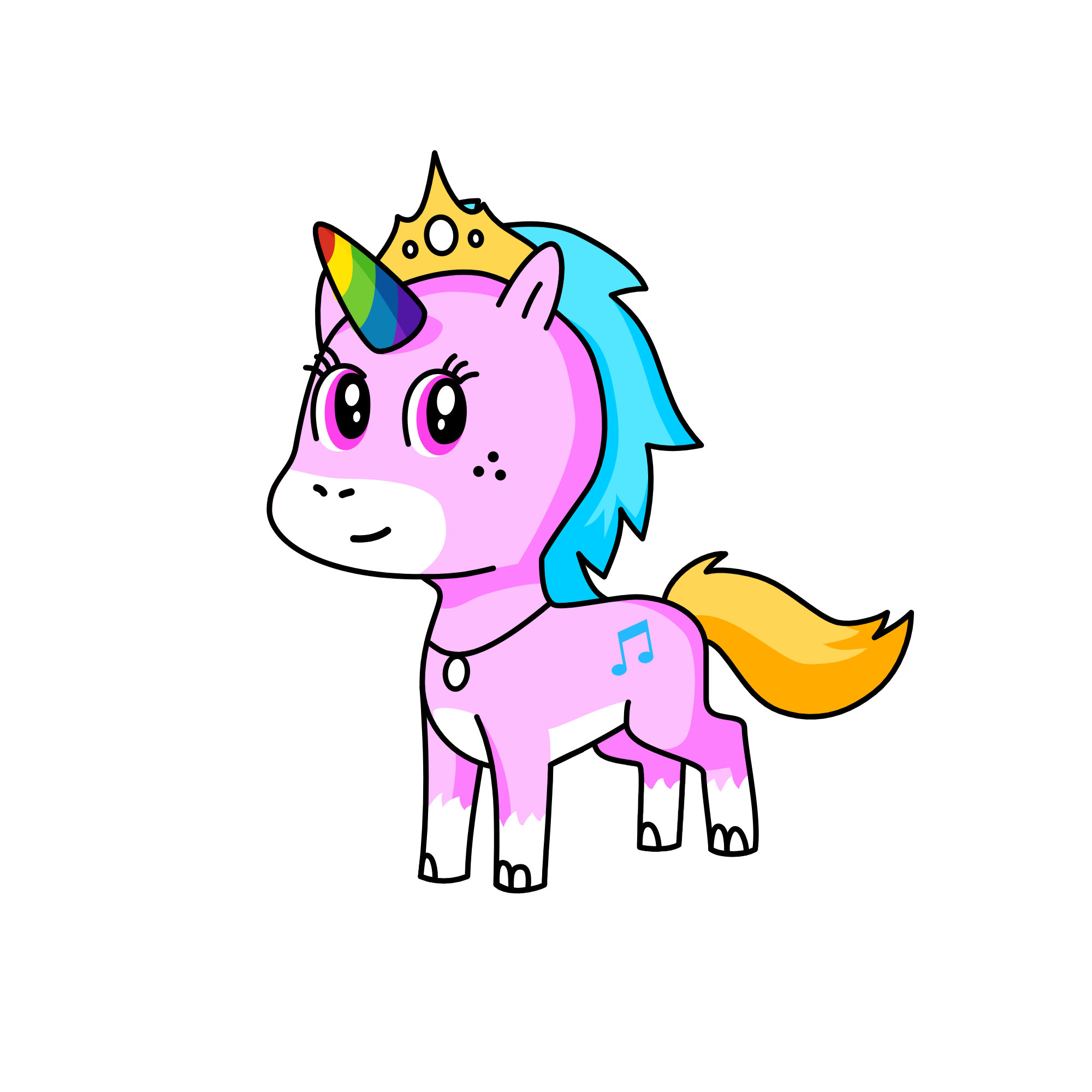 cristal, the unicorn
