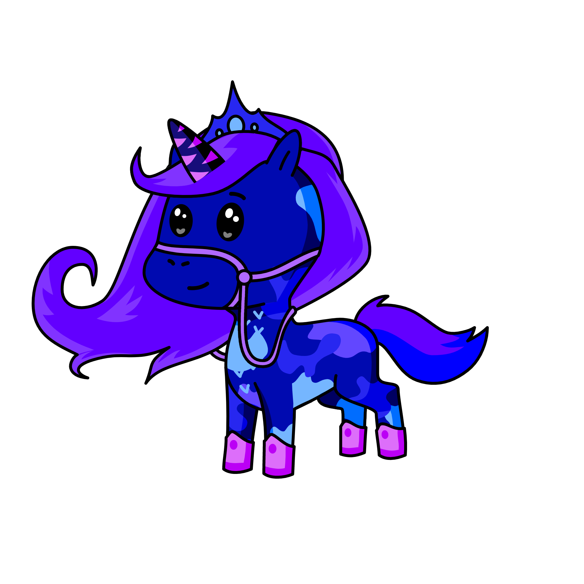 blind, the unicorn