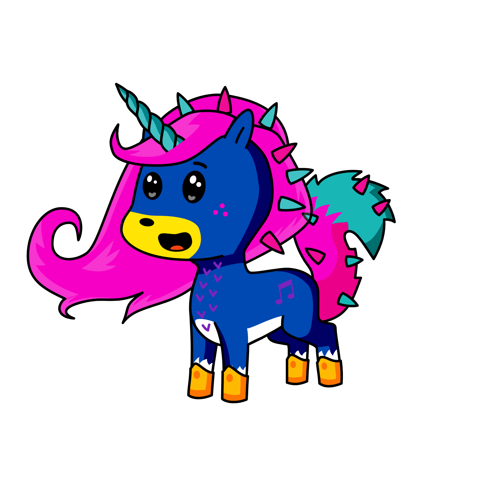 kk , the unicorn