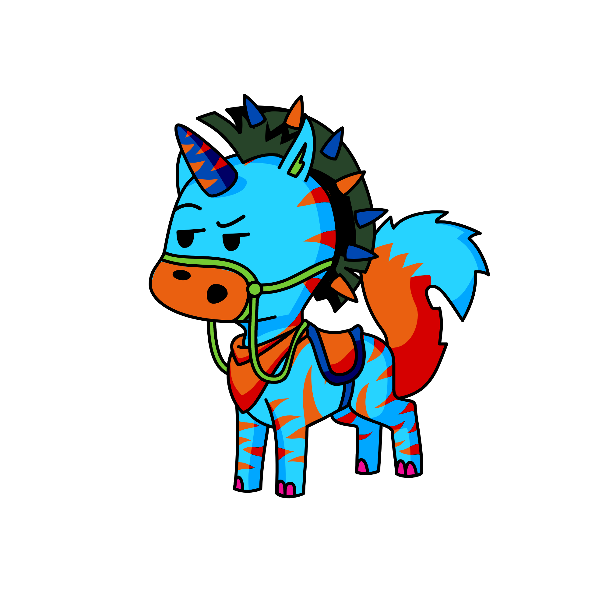 from the desert, the unicorn