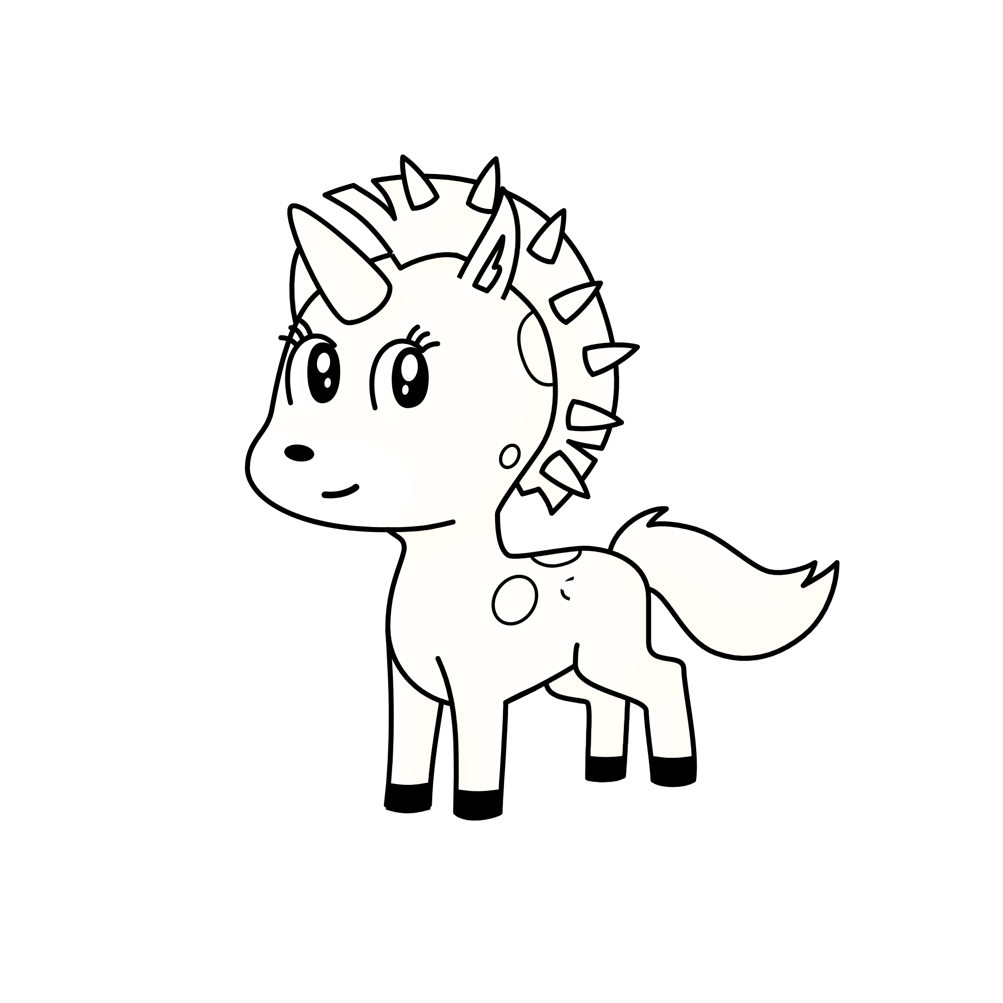 snow, the unicorn
