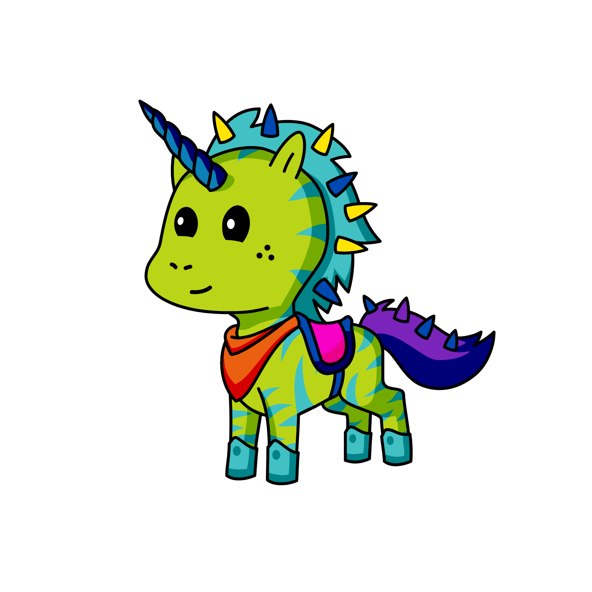 spinner, the unicorn