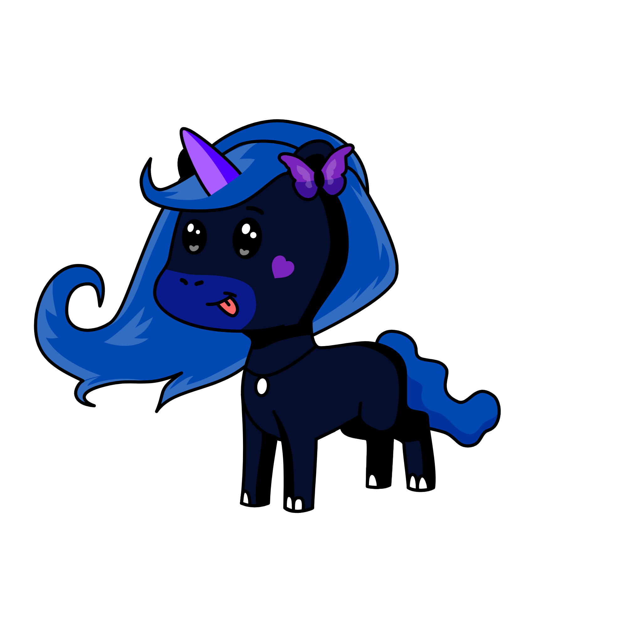 middy, the unicorn