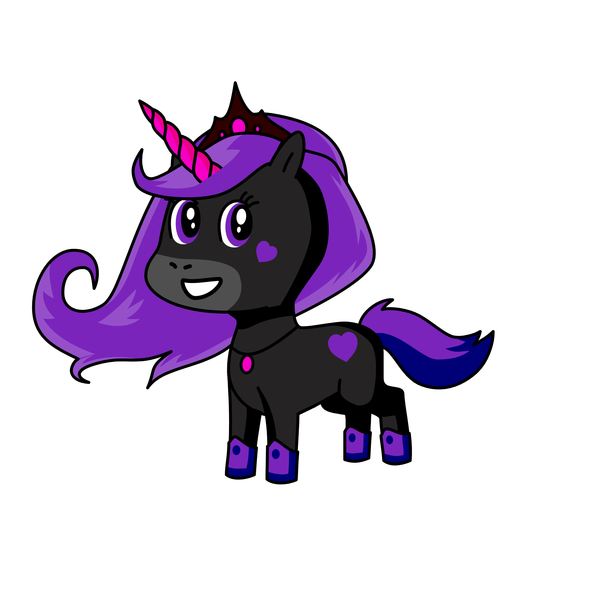 Tia, the unicorn