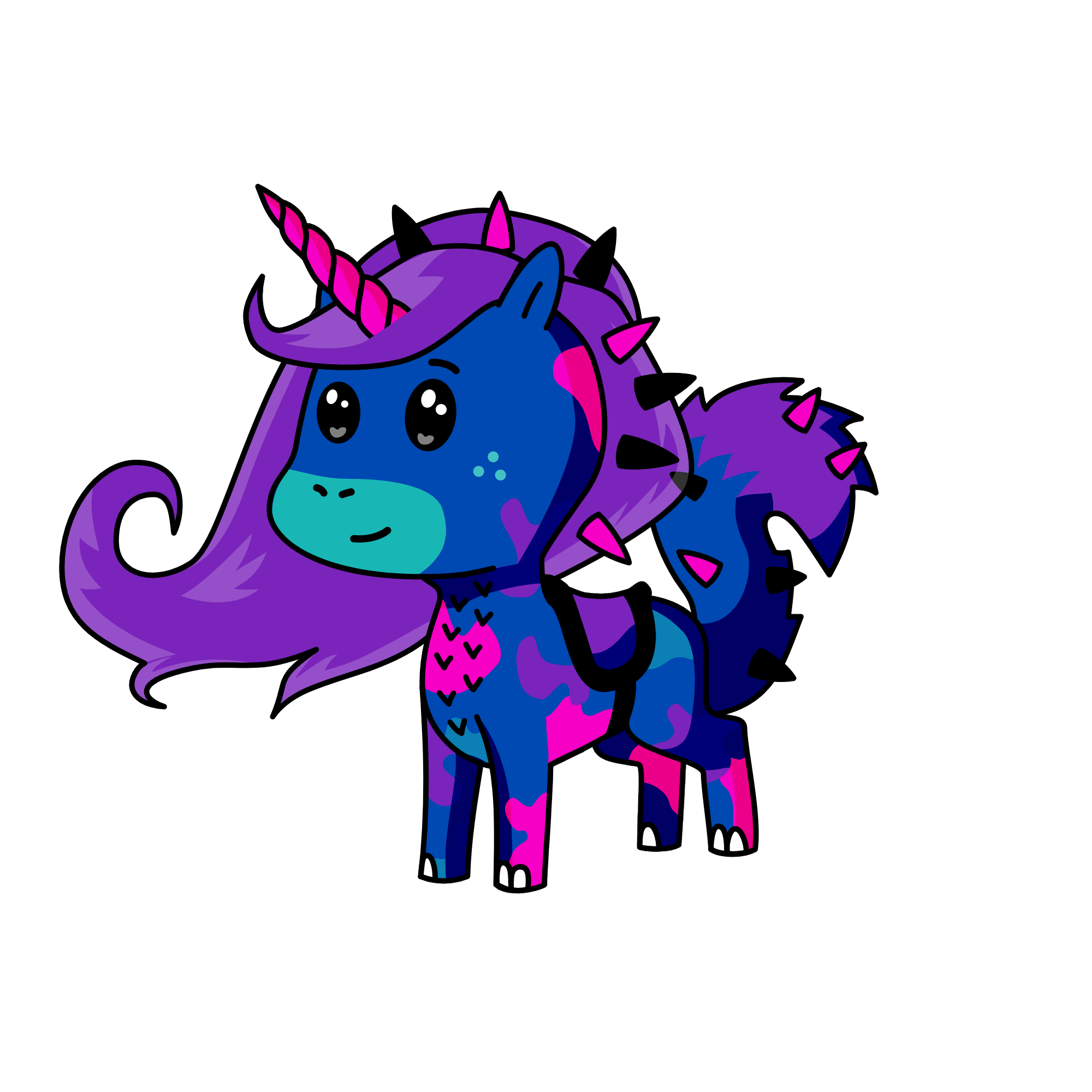 spikky, the unicorn