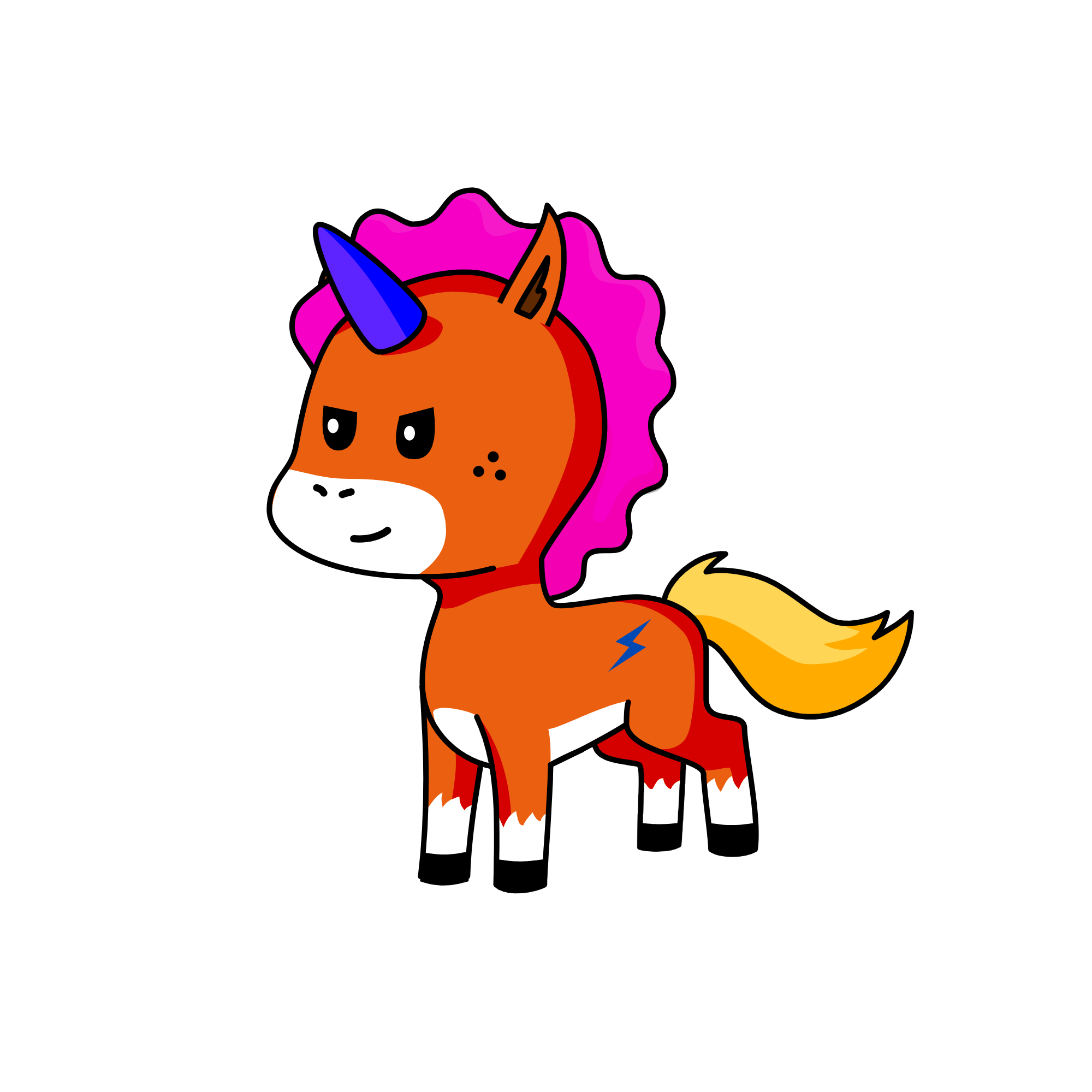 professor fleshy-ears, the unicorn